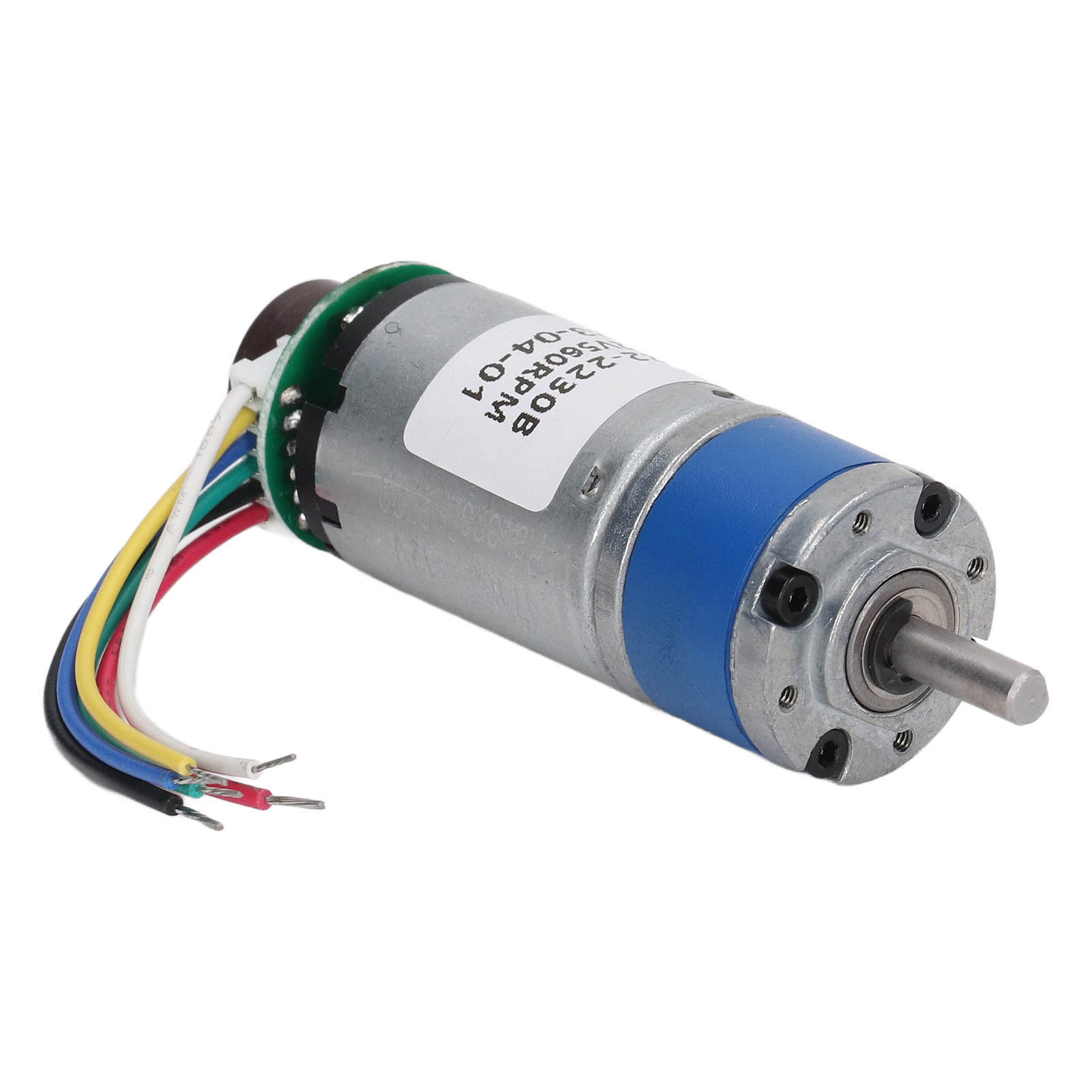12-v-gleichstrom-getriebemotor, Drehzahlreduzierung 560 U/min, 22-mm-planetengetriebemotor Mit Encoder Für Maschinen