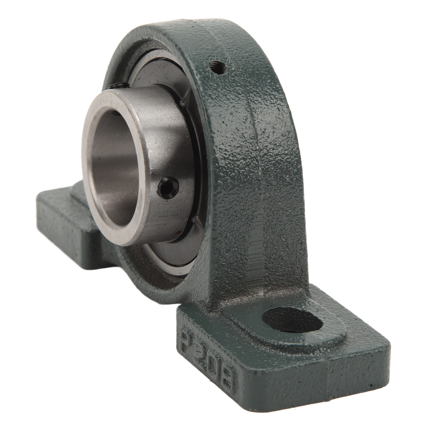 Stehlager Mit Massivem Sockel, Dunkelgrünes Gehäuse Mit 1‐1/2″ Bohrungsdurchmesser Für Landmaschinen