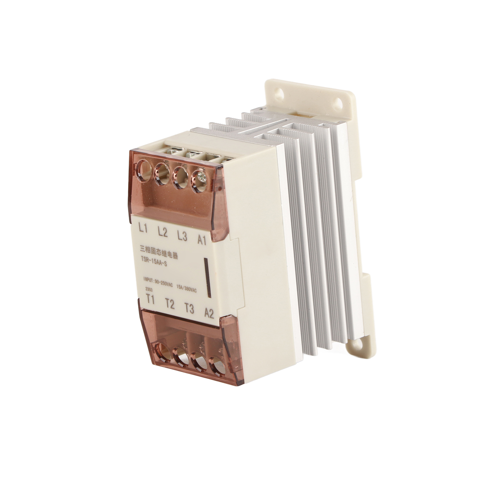 Halbleiterrelais (ssr) 90–250 V Ac Eingang Auf 24–380 V Ac Ausgang, Zubehör Für Haussteuerung Tsr 15aa S 15a