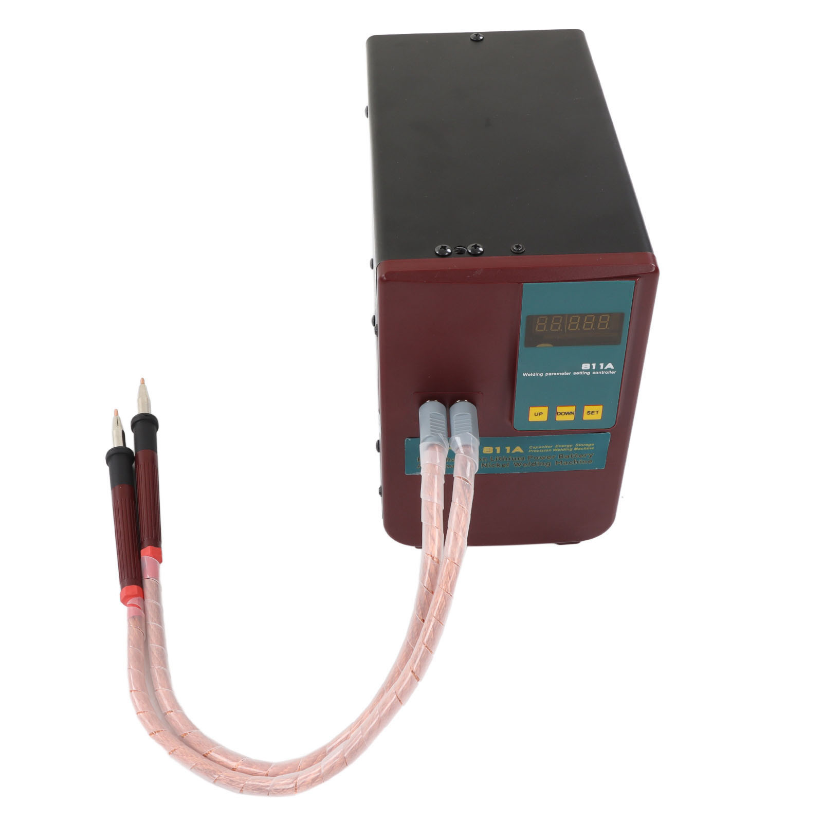 Akku-punktschweißgerät 36 Kw, Multifunktionales Digitales Display, Intelligenter Energiespeicher, Eu-stecker 220 V