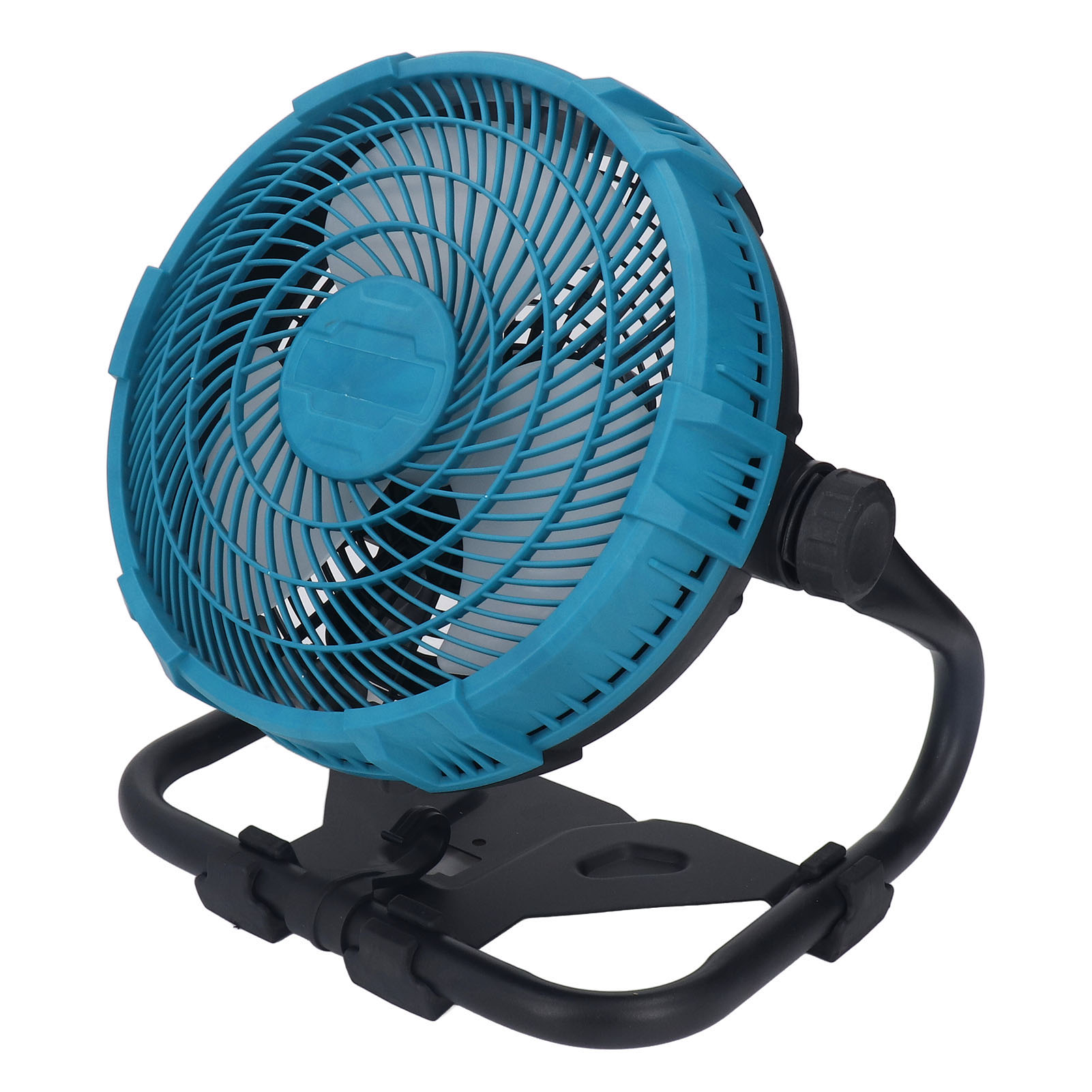 12-zoll-baustellenventilator, Geschwindigkeits- Und Winkelverstellung, Geräuscharm, Tragbar, Kabellos, Akkubetrieben, 100–240 V, Eu-stecker