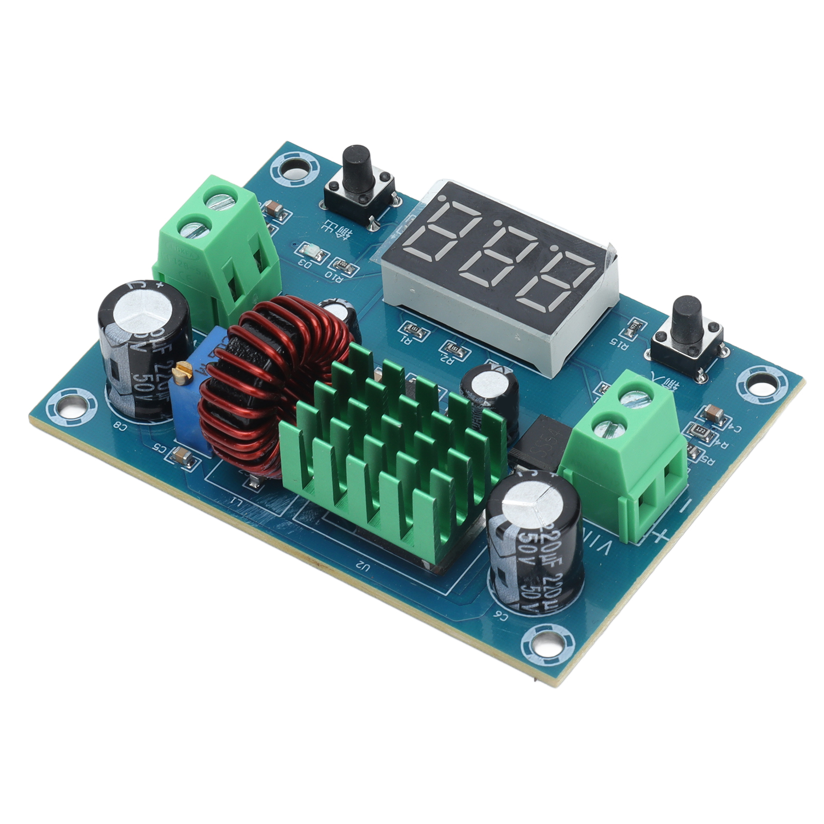 Spannungsreglermodul Einstellbare Digitale Abwärtswandlerplatine Dc8‐38v Auf Dc1,3‐36v 5a Xh‐m291