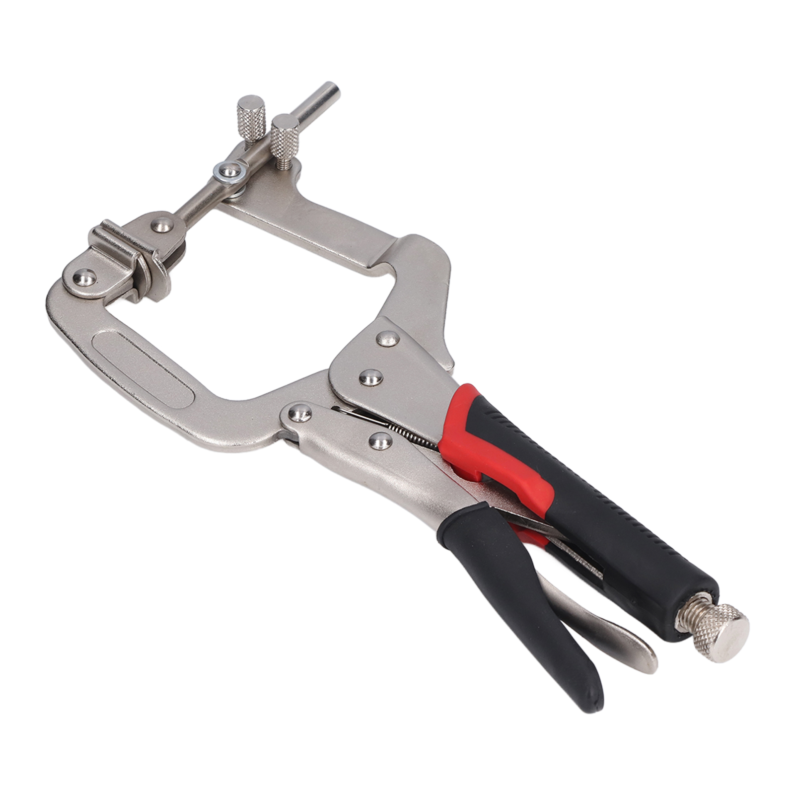 Taschenlochklemme Mit 2-in-1-funktion, 180°-drehung, Hoher Härtegrad, Rutschfester Griff, Holzklemmen