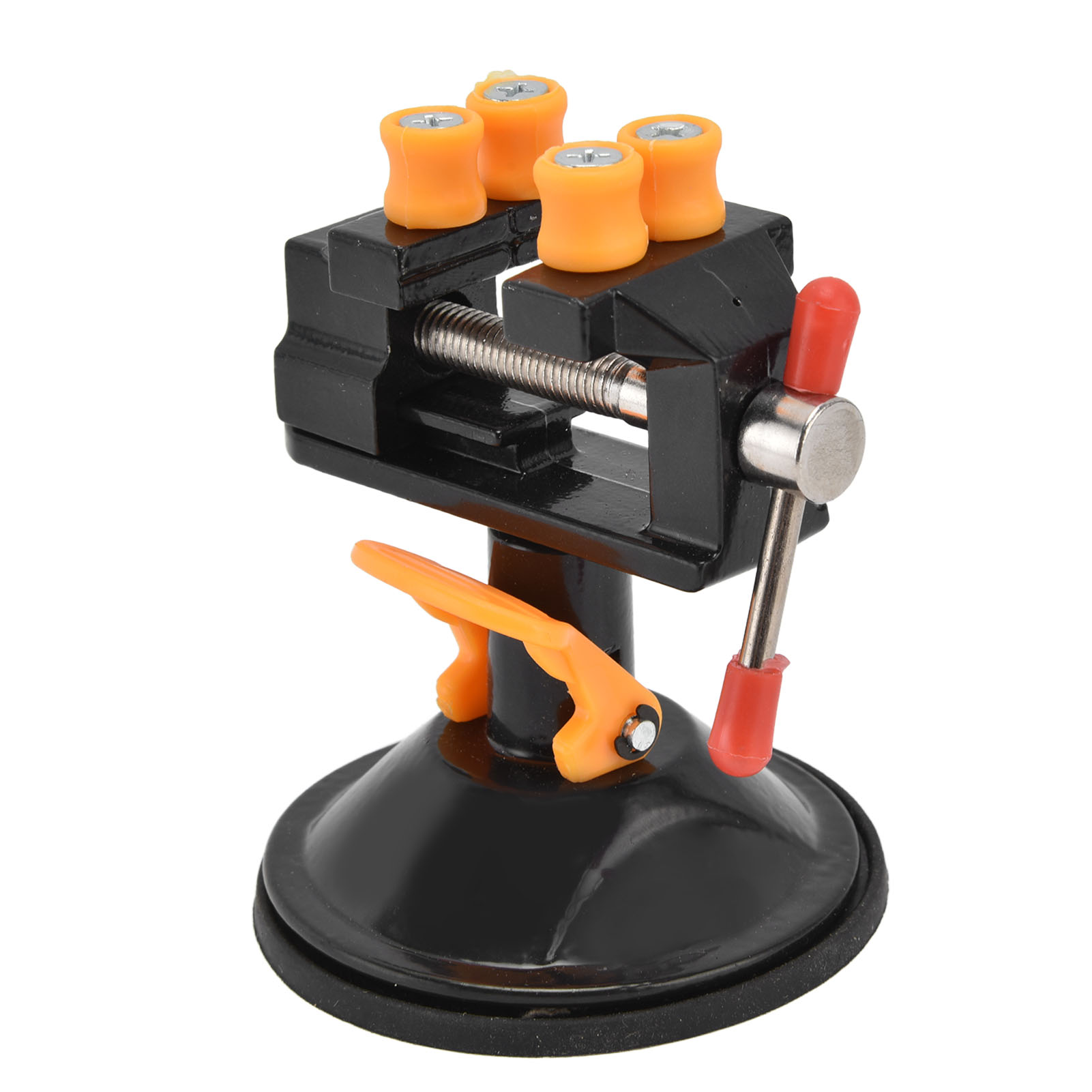 360°-universal-drehschraubstock Mit Rundem Saugnapf Für Werkbänke (0–2,5 Cm)