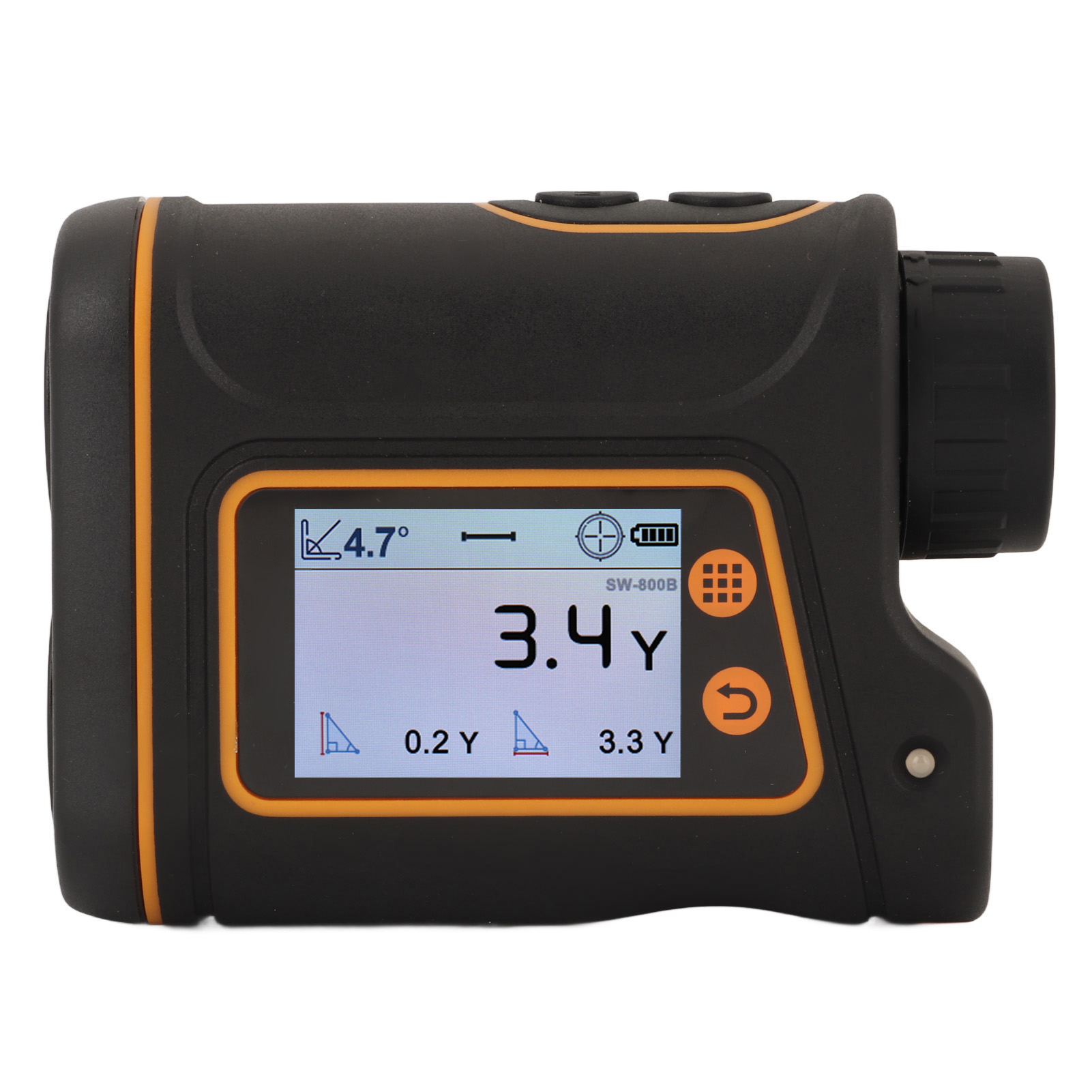 Teleskop-entfernungsmesser Mit 6-facher Vergrößerung, Lcd-touchscreen, Laser-entfernungsmesser Mit Batterie, 800 M / 874,9 Yd, Sw 800b