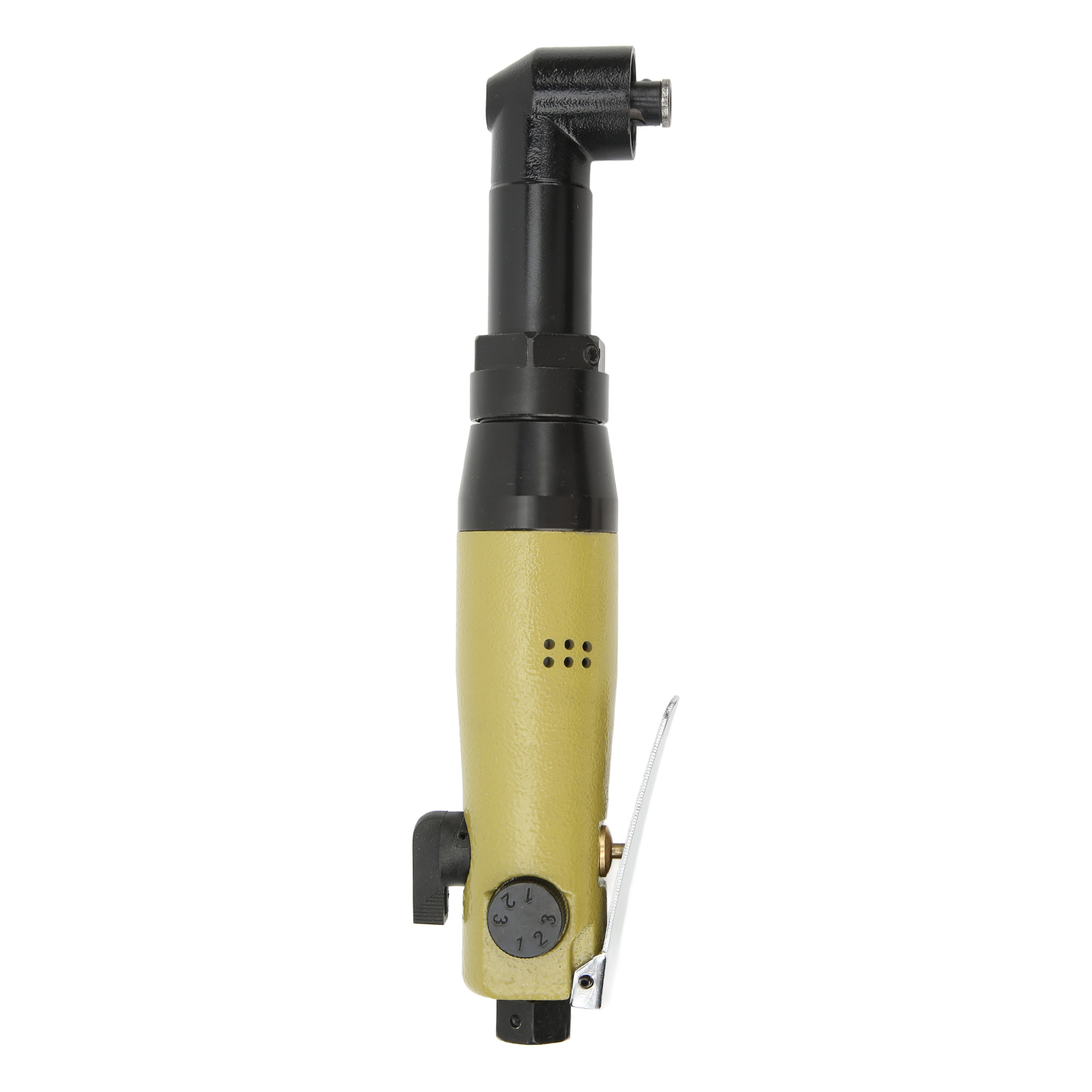 Druckluftschrauber Mit 1/4-zoll-anschluss, Inklusive Bits Und Winkelstück, 0,5–0,7 Mpa, 8500 U/min