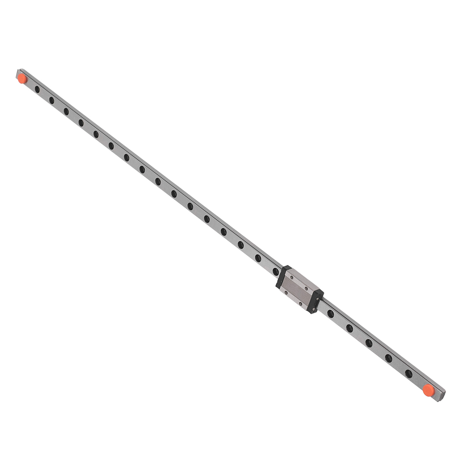 500 Mm 3d-gedruckte Linearführungsschiene Mit Gleitblocklager, Linearführungsblock Aus Stahl