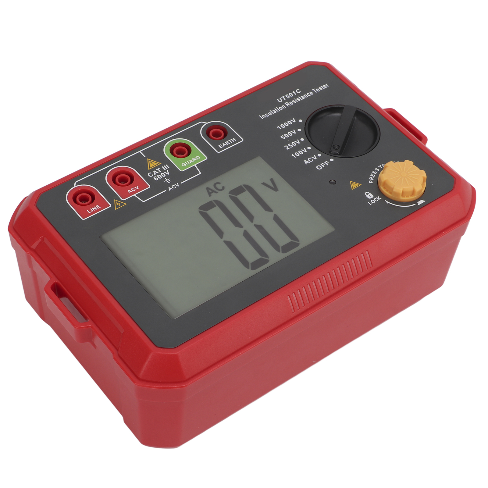 Ut501c Isolationswiderstandsmessgerät, Tragbares Elektronisches Isolationsmessgerät, Digitaler Fehlerstromdetektor