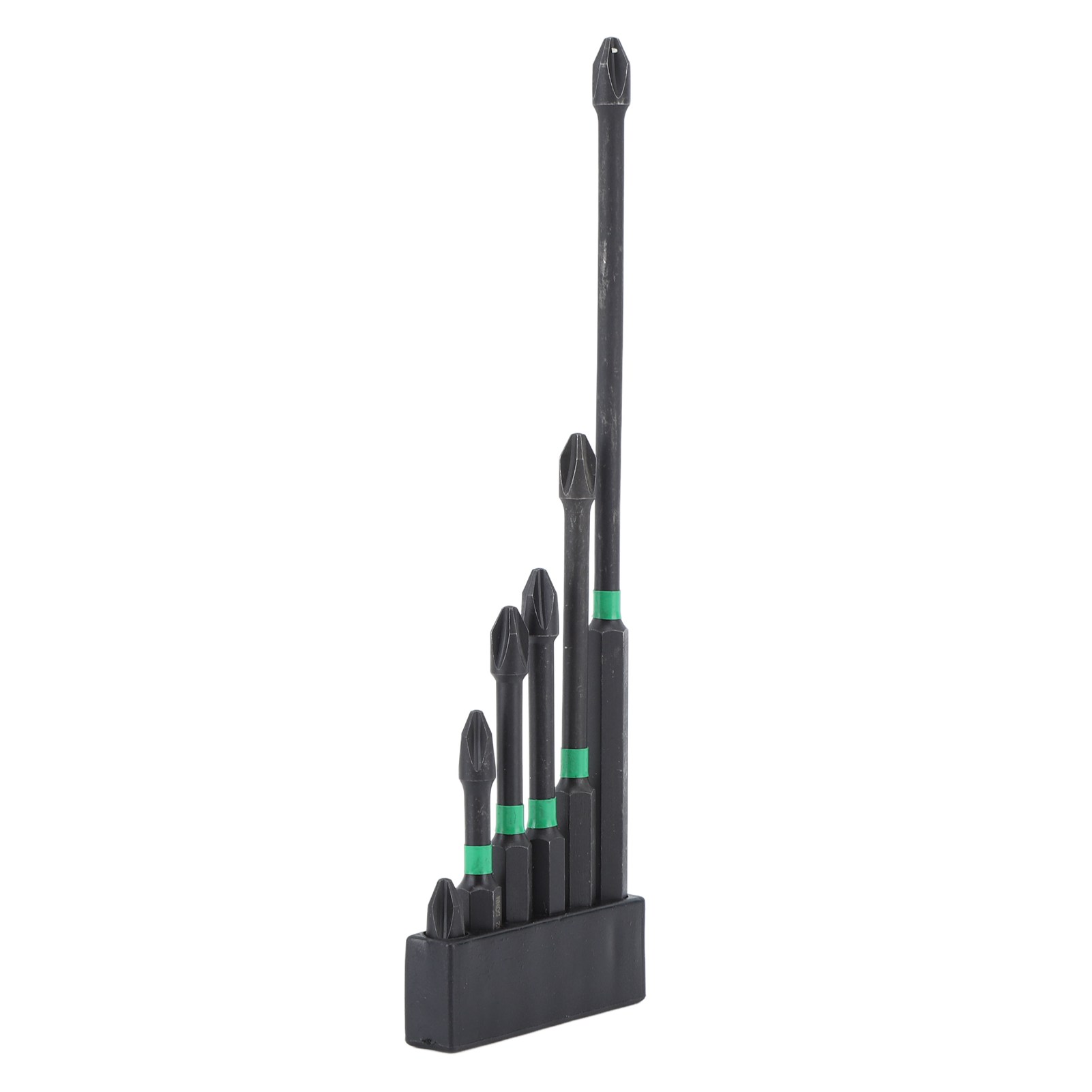 6-teiliges Set Elektrischer Kreuzschlitzschraubendreher-bits Aus Industrietauglichem Legiertem Stahl, Magnetisch