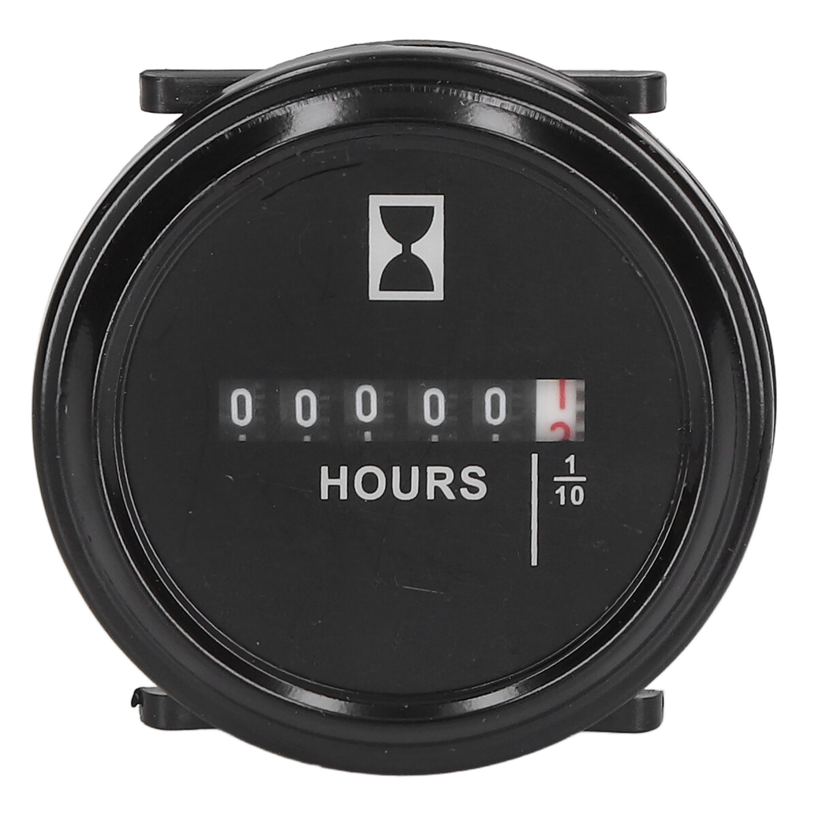 Betriebsstundenzähler 99999,9 Stunden Ac/dc Universal-betriebsstundenzähler Vollständig Abgedichtet Runder Quarz Mechanischer Betriebsstundenzähler 6–80 V
