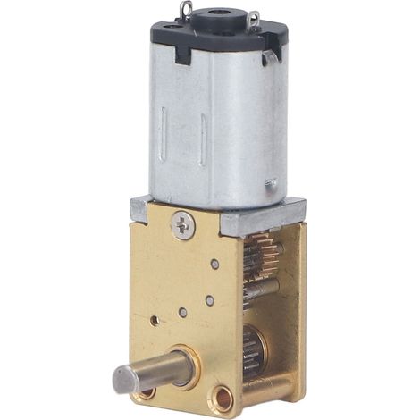 12v Gleichstrom-getriebemotor Mit Festem Sockel, Einwelliger, Bürstenbehafteter Hochdrehmoment-schneckengetriebemotor, Drehzahlreduzierung 7,5 Mm, 16 U/min (untersetzungsverhältnis 1:1016)