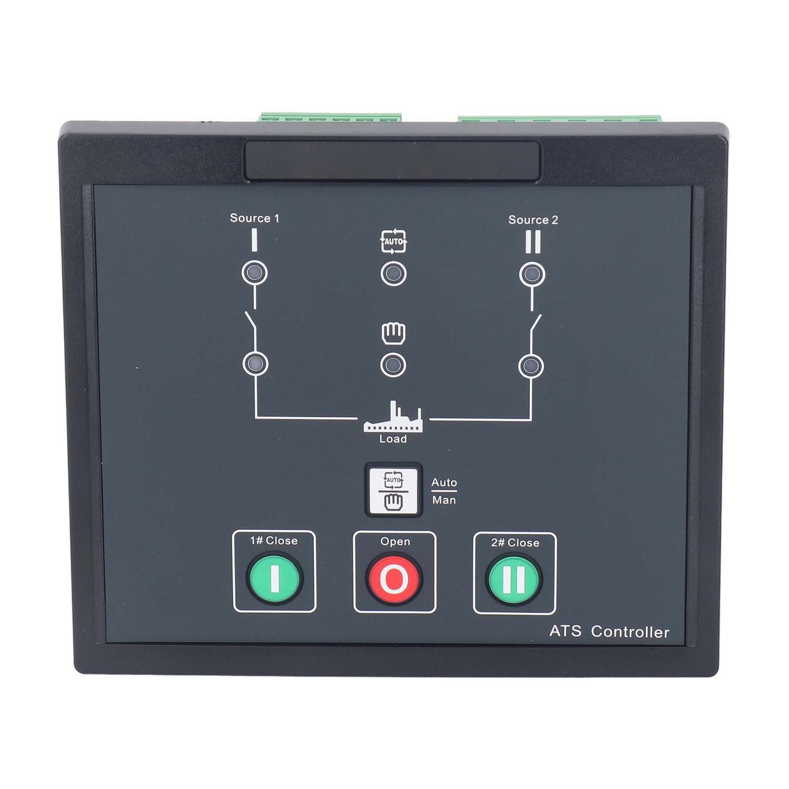 Generatorsteuerung Ip65 Lcd-display Mit Hintergrundbeleuchtung, Automatische Umschaltung Zwischen Zwei Stromversorgungsarten, Generator-bedienfeld Ac170–277 V