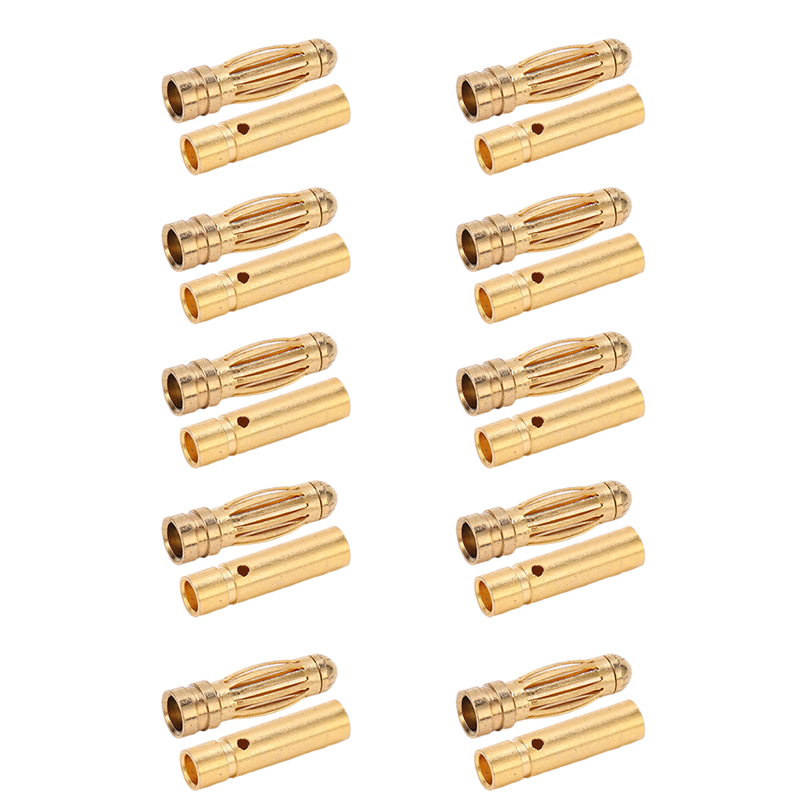 Bananenstecker 3 Mm, Männlich Auf Weiblich, Metall-bananenstecker-steckverbinder Für Automodell, Flugzeugmodell, Messinstrumente