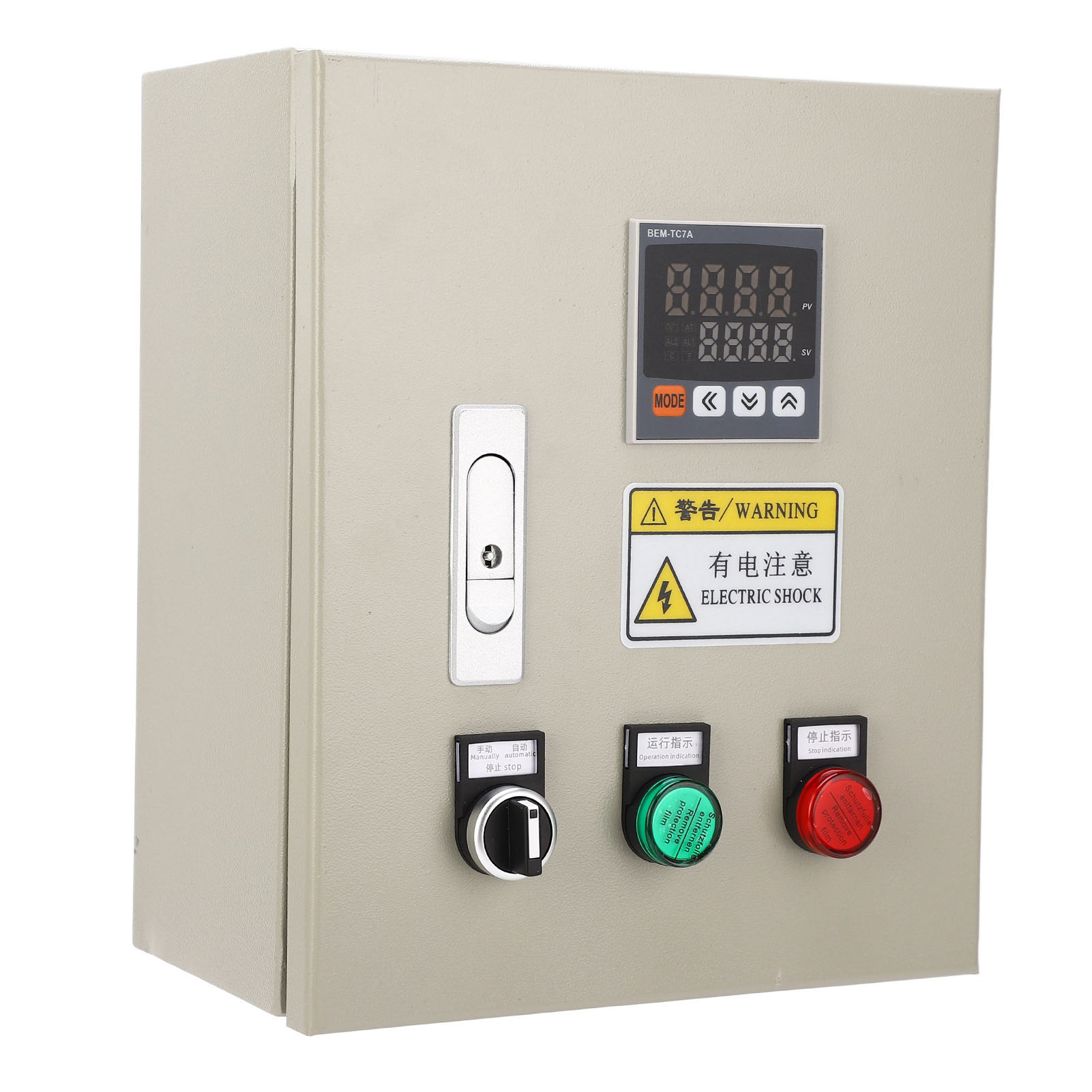 Pid-temperaturregler, 3-phasig, 15 Kw, Intelligenter Thermostat-temperaturregler Mit Thermoelement Typ M6 K (2m), 380 V Ac