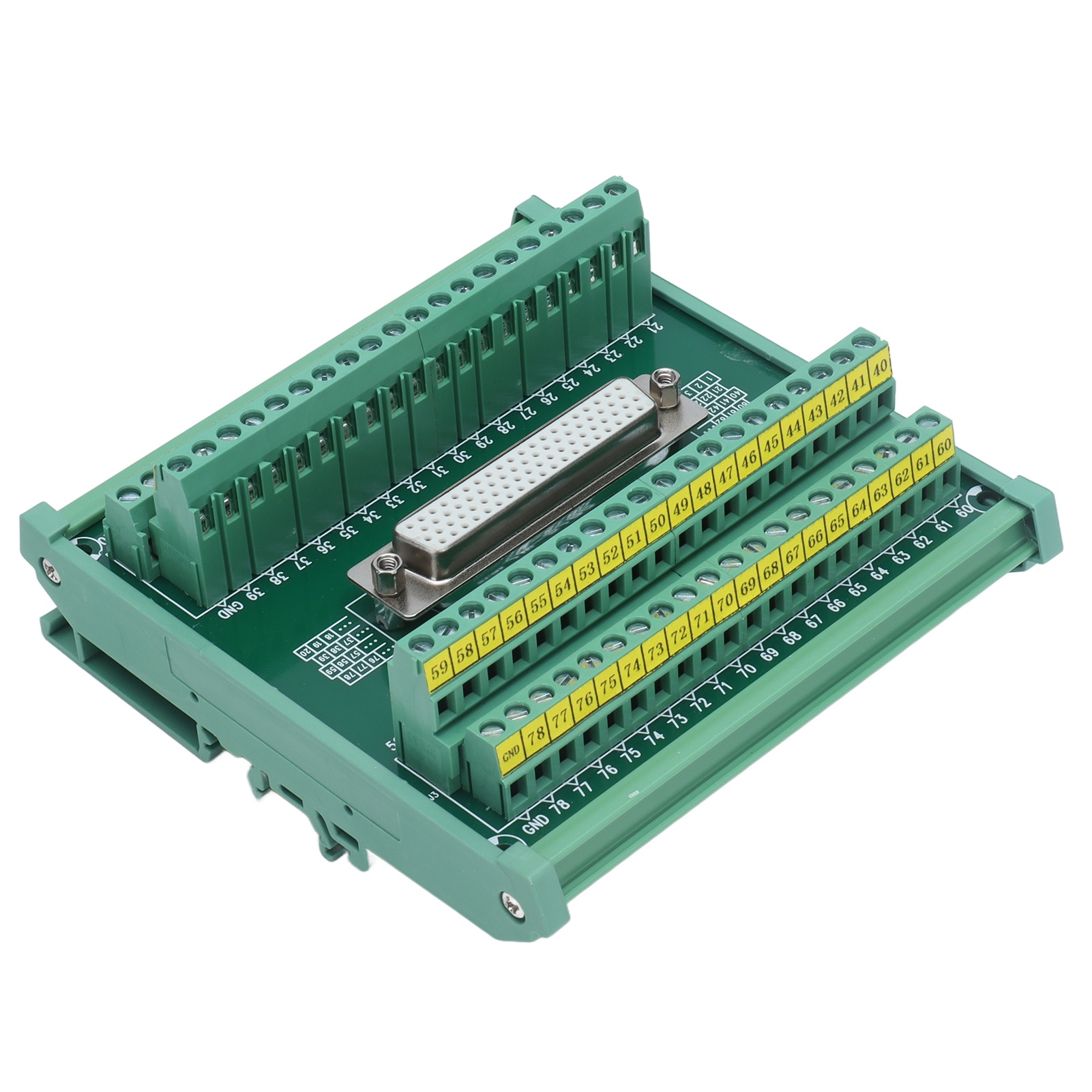 Klemmenblock-buchsenleistenadapter-verteilermodul Für 14–26 Awg-drähte, 60 V Dc, Db78-m7