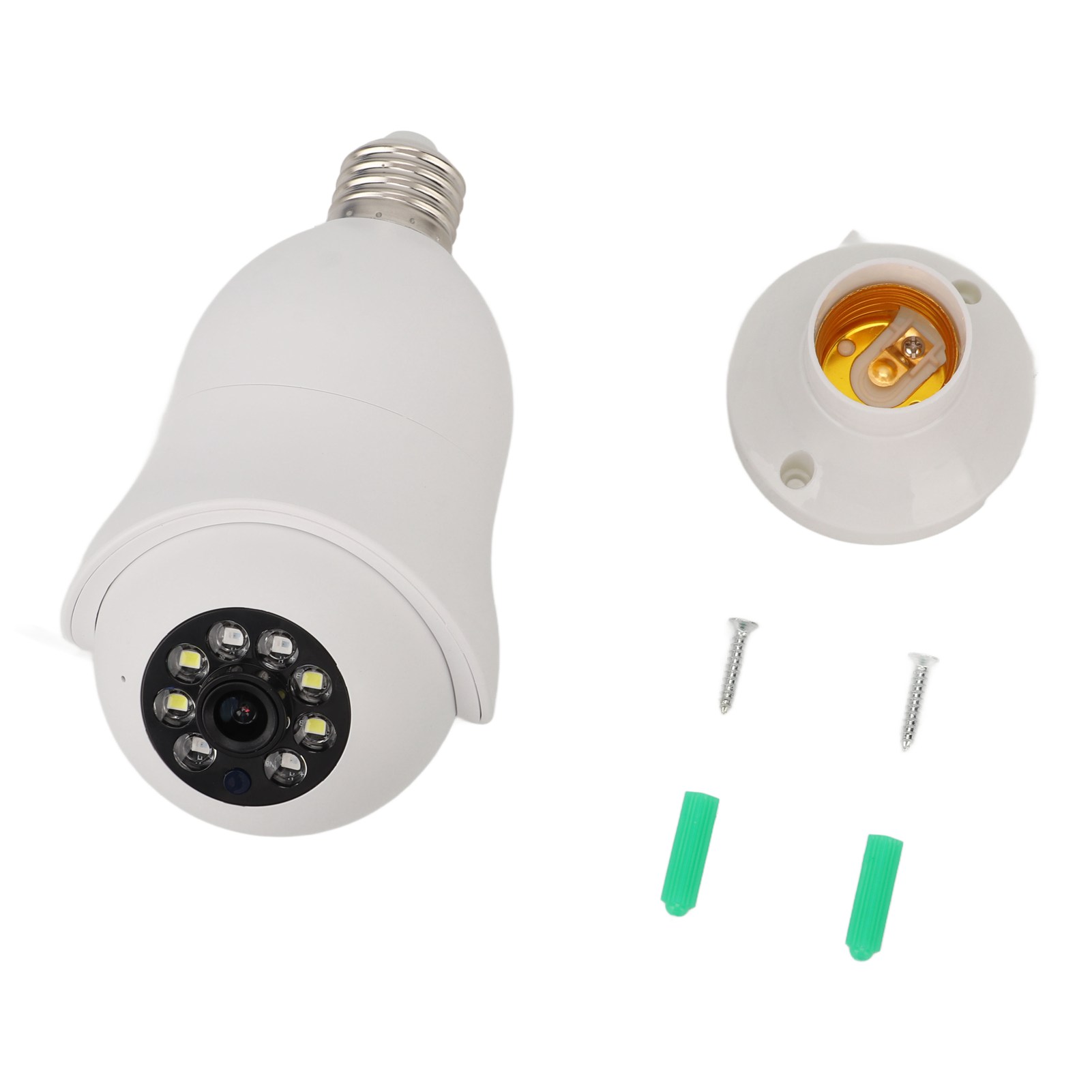 Wlan-überwachungskamera Für Zuhause, Kabellos, 1080p, Bewegungserkennung, Automatische Verfolgung, Gegensprechfunktion, 110–220 V