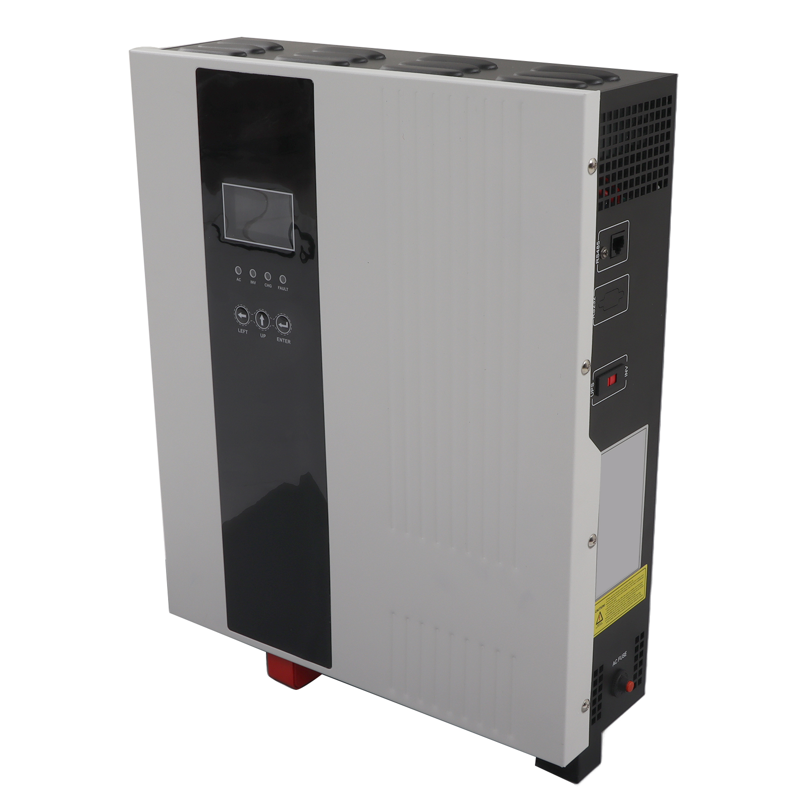 Hochfrequenter Solar-hybrid-wechselrichter Mit Reiner Sinuswelle, Geringem Leerlaufverlust, Gehäuse Aus Aluminiumlegierung, 230 V Ac Eingang, 3200 W