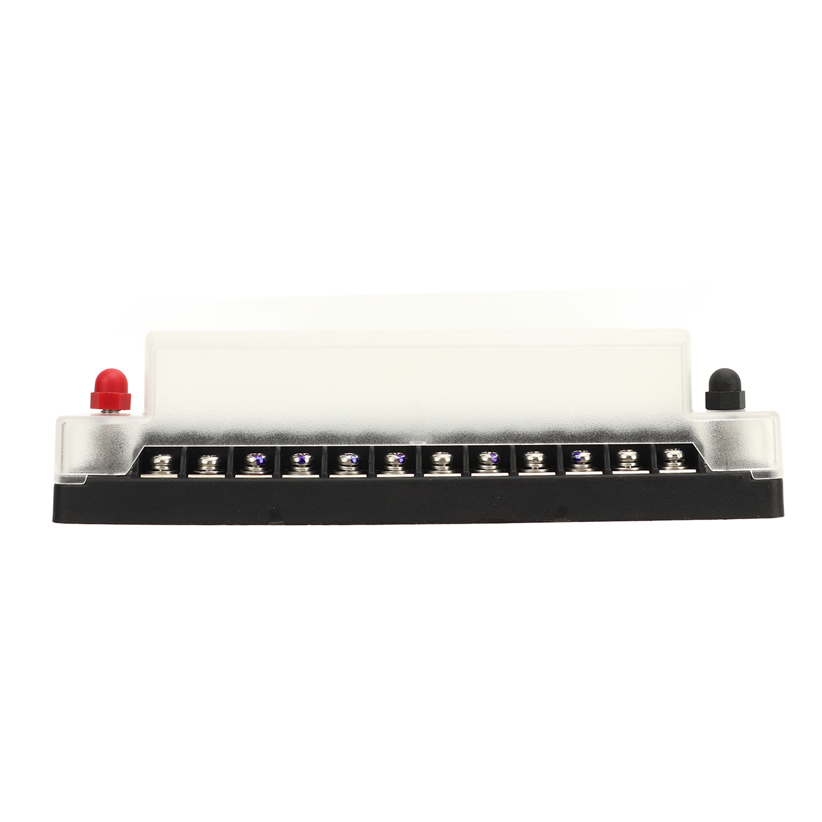 12-fach 12v Sicherungskasten Mit Pc-staubschutzkappe, Edelstahl-schraubsicherungsblockhalter Für Auto, Boot, Wohnmobil, 32v