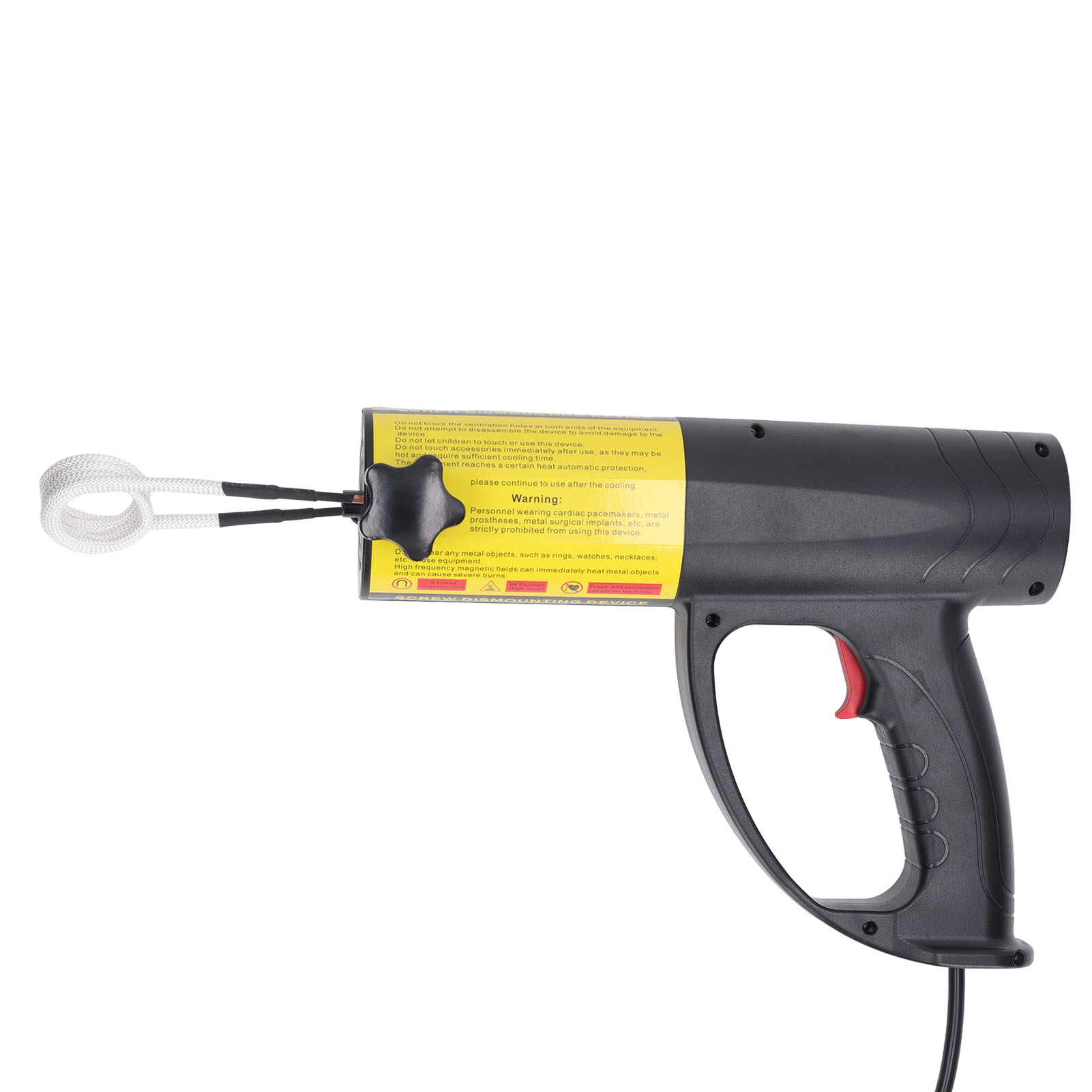 Magnetisches Induktionsheizgerät Mit 10 Heizspulen, Handliches Elektromagnetisches Heizgerät Für Rostige Schrauben Und Muttern, 1500 W, Eu-stecker, 220 V, 8 A
