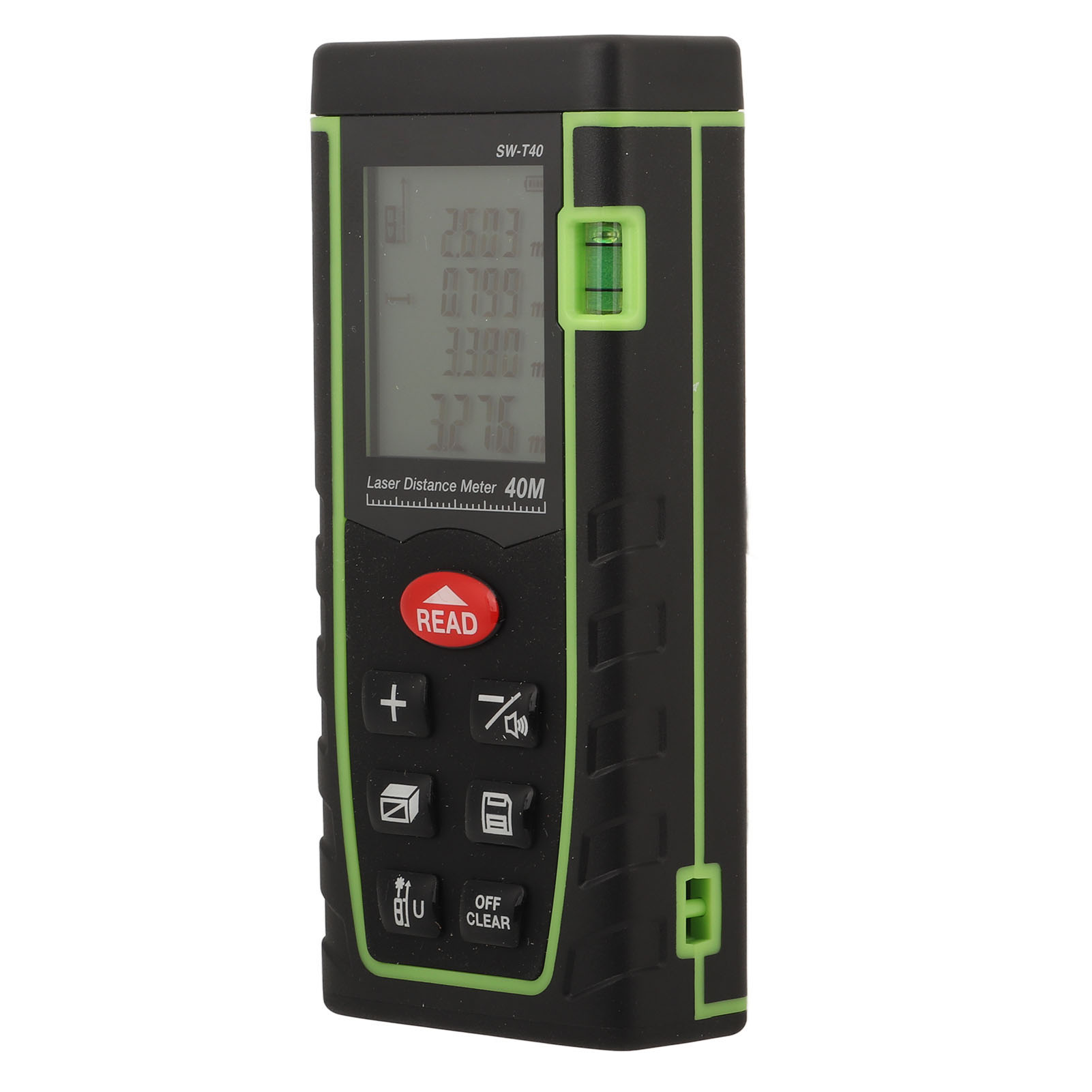 Handlaser-entfernungsmesser 630–670 Nm, Hochpräzises Infrarot-messgerät, 40 M