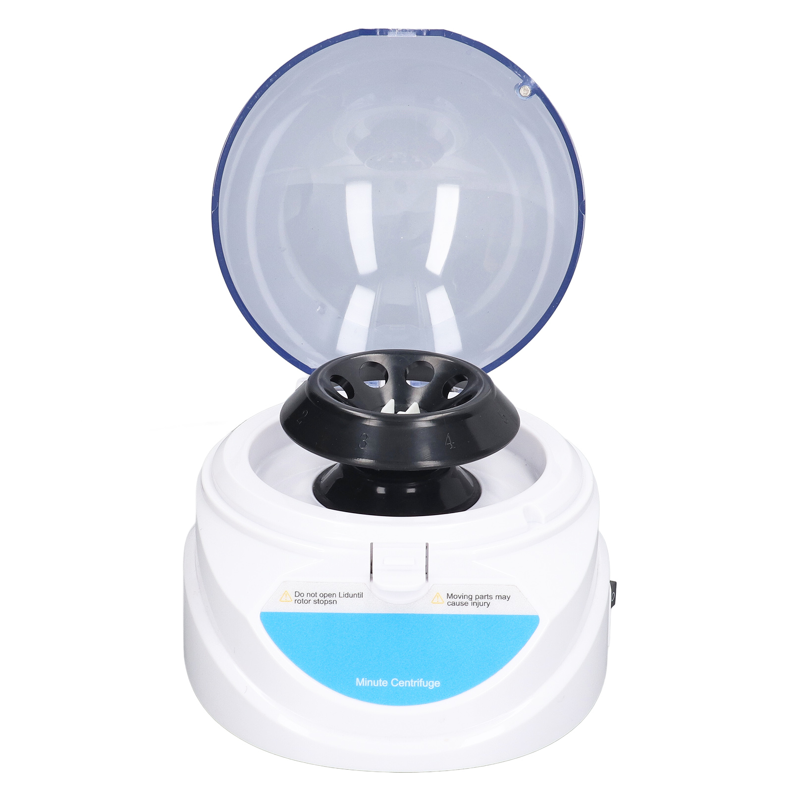 Mini-zentrifuge, 4000 U/min, Max. 810 X G, Geräuscharm, Tragbar, Für Laborzwecke, 100–240 V, Eu-stecker