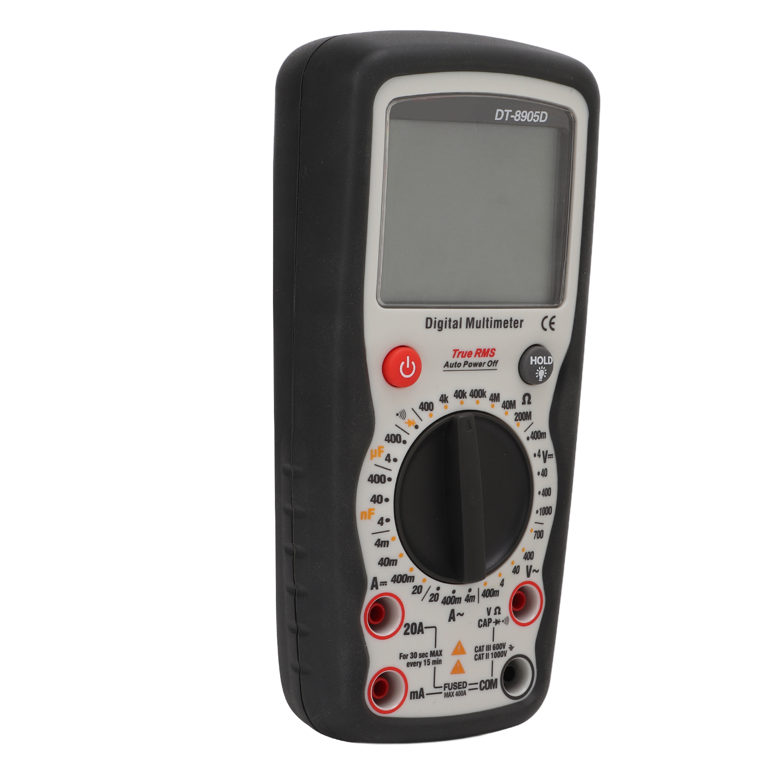 Dt-8905d Lcd-digitalmultimeter, Hochpräzises Tragbares Spannungs- Und Strommessgerät, Widerstands- Und Kapazitätsmessgerät