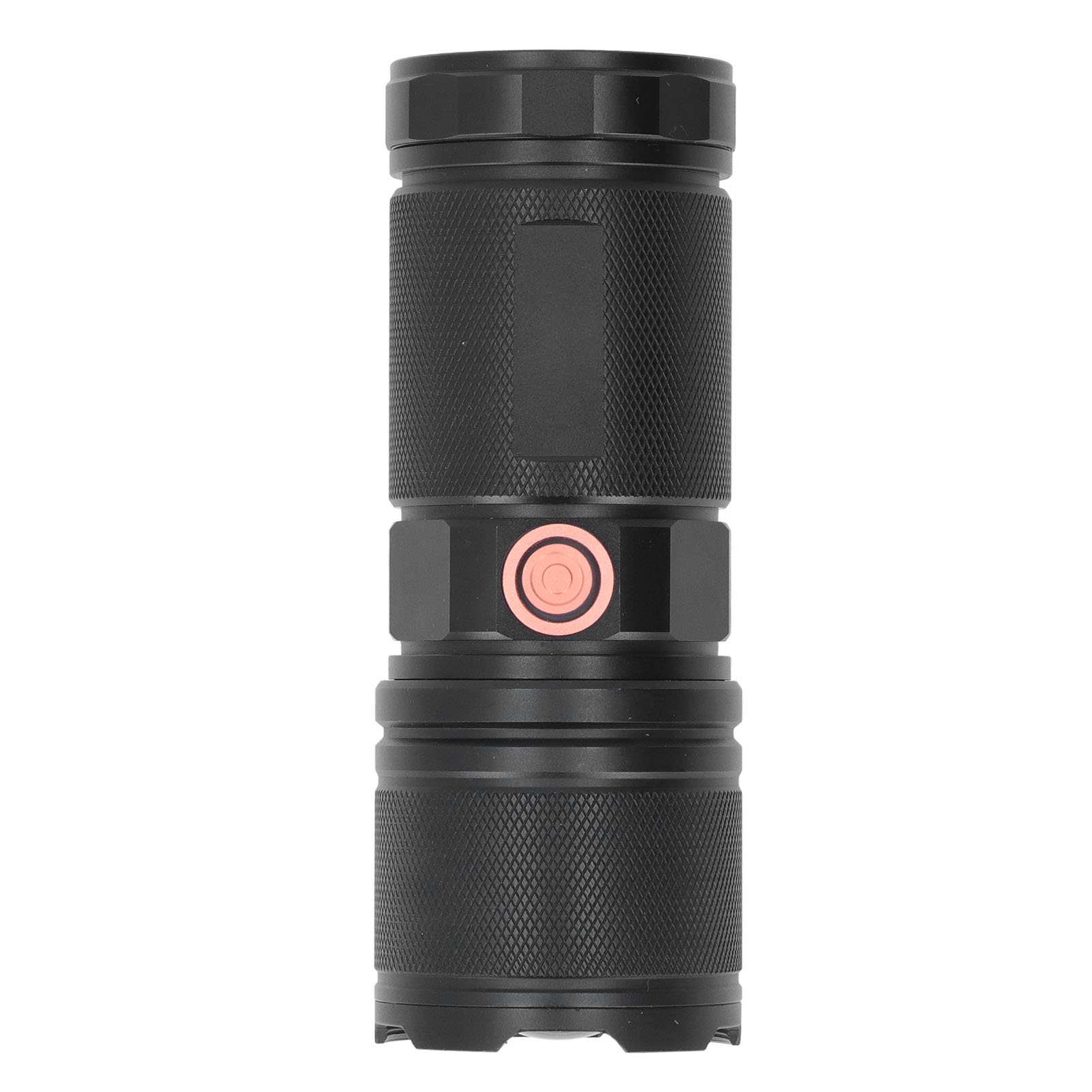 Usb-lade-taschenlampe Mit Laser-zoom, Aluminiumlegierung, Wellensensor, 5400 Mah Akku