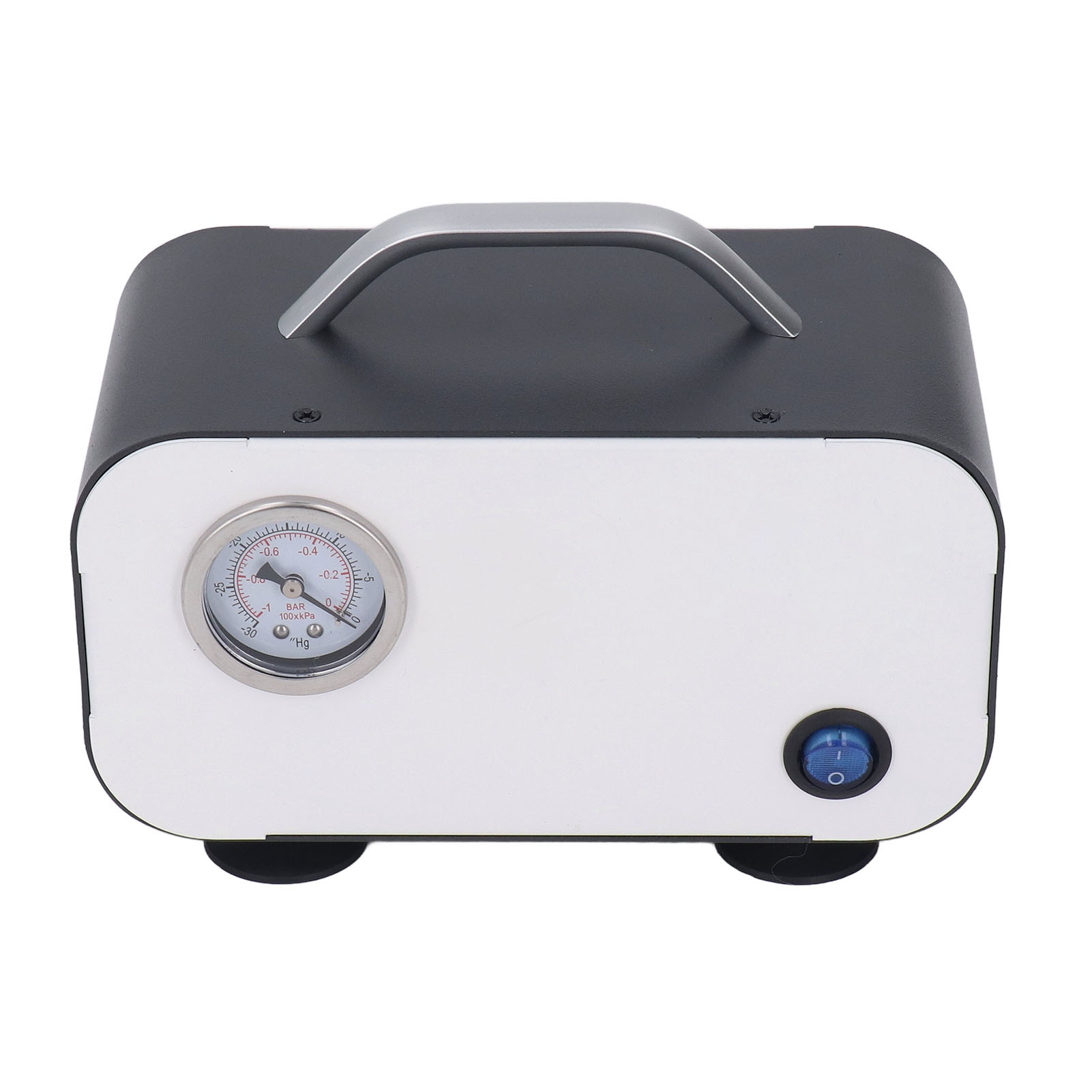 30-w-ölfreie Membran-vakuumpumpe, Geräuscharm, Kleine Laborfiltrationspumpe, 15 L/min, 110–240 V, Eu-stecker