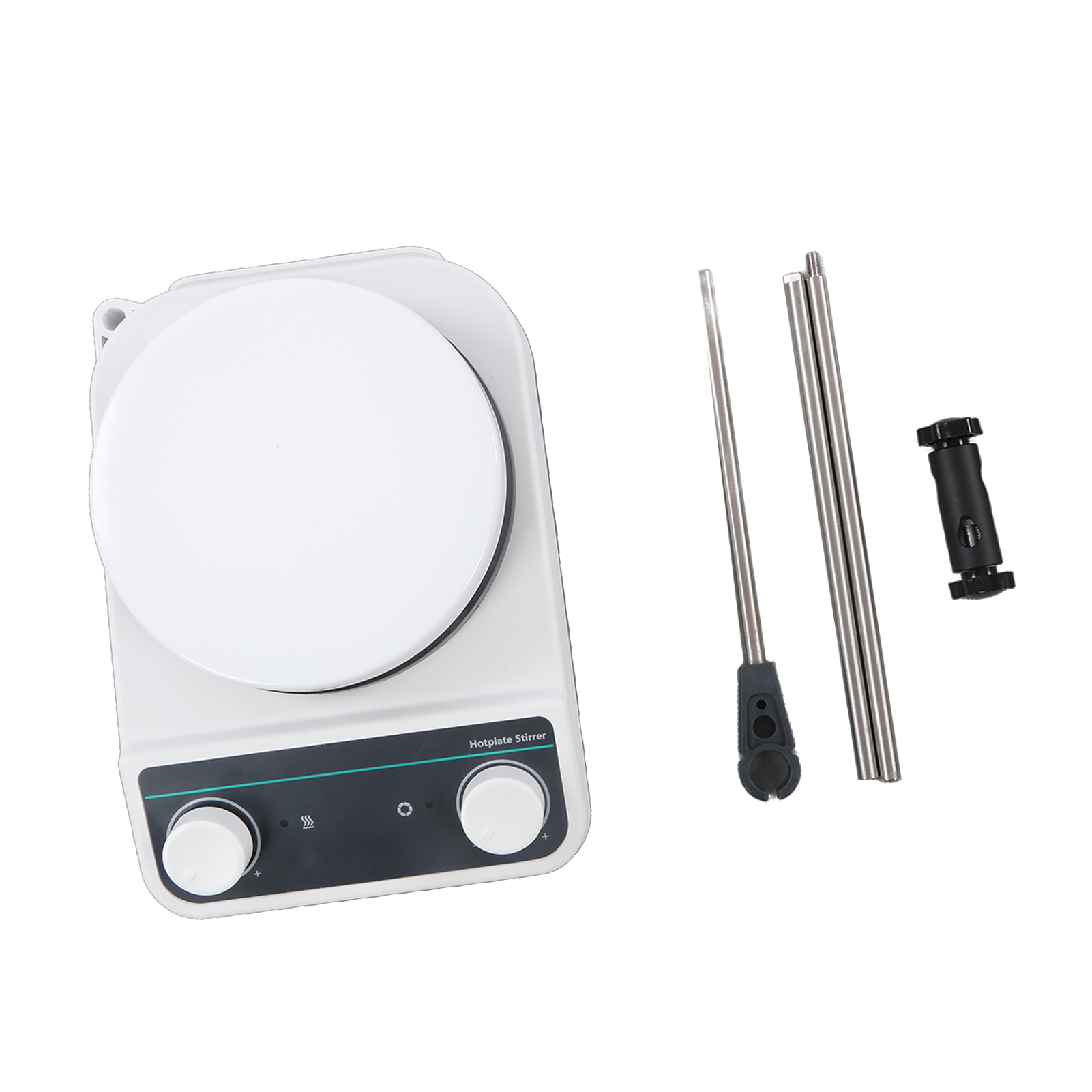 Magnetrührer 2l 200w 200 Bis 1500 U/min Schnellheizender Mini-magnet-heizplattenmischer Für Laborzwecke