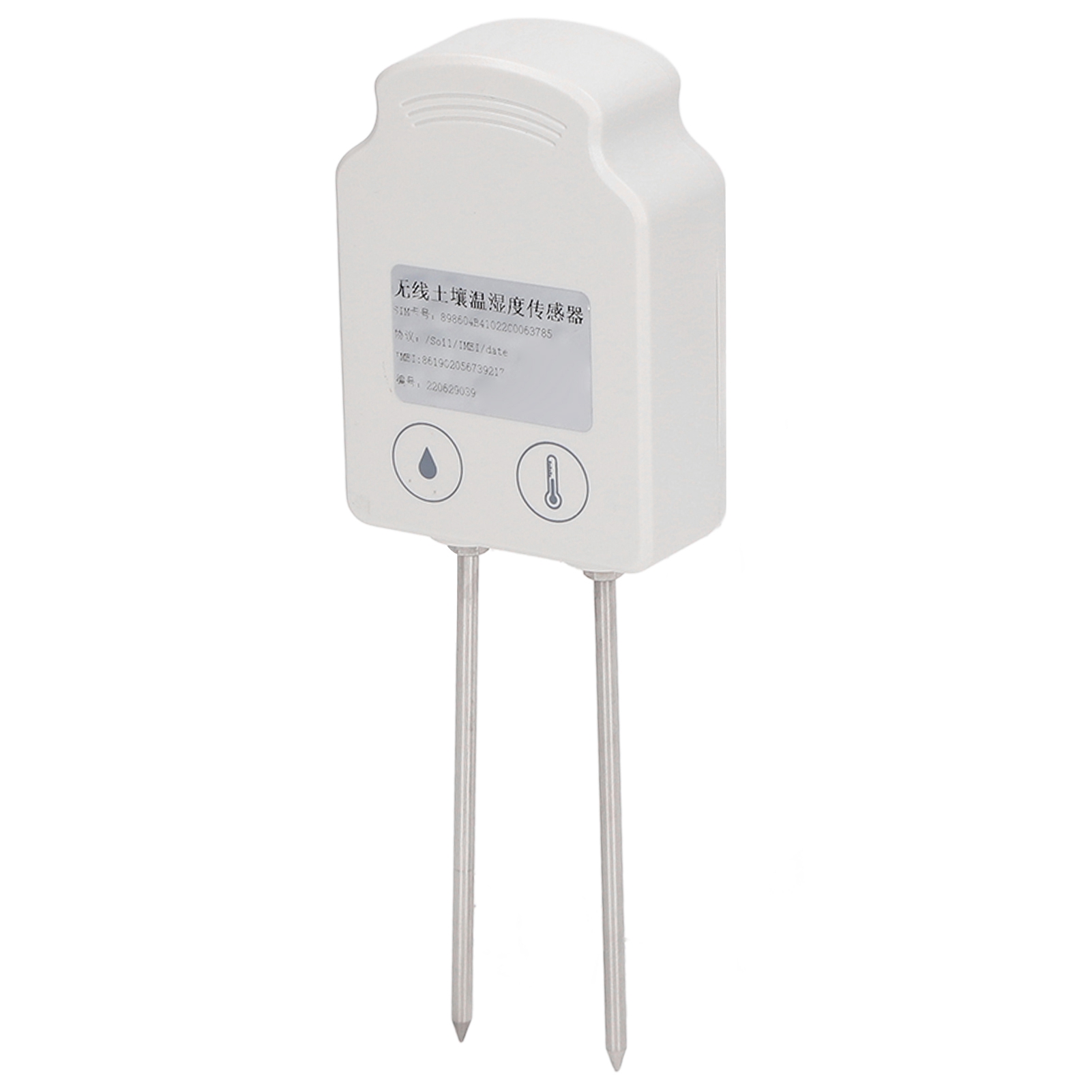 Drahtloser Temperatur- Und Feuchtigkeitsmesser Mit Bodenfeuchtesensor Und 10-cm-sonde