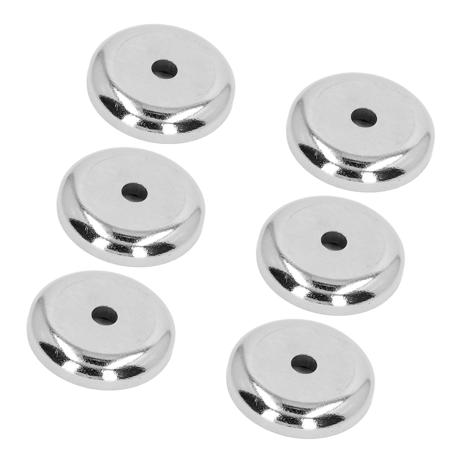 10 Stück Silberne Ndfeb-magnete, Vernickelt, Neodym-eisen-bor, Edelstahl, Senkloch-topfmagnete