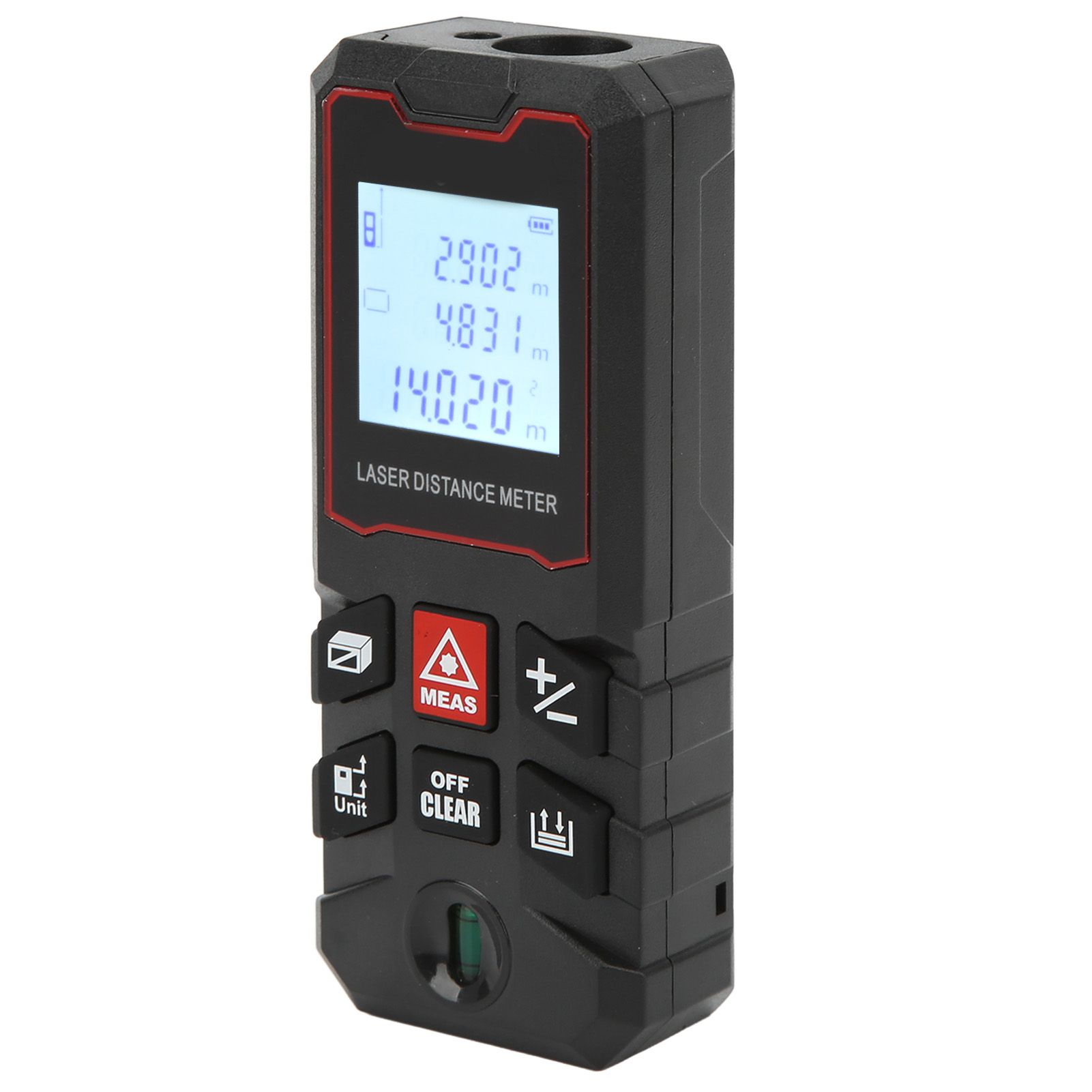 Richmeters Laser-entfernungsmesser ± 1,5 Mm Präzises Laser-messgerät Mit Pythagoreischem Modus 100m