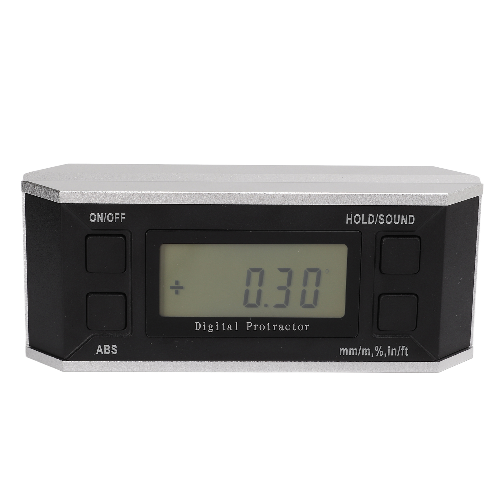 4x90° Digitaler Winkelmesser Mit Lcd-display, Elektronischem Neigungsmesser Und Winkelmesser Mit Magnetfunktion (ohne Hintergrundbeleuchtung)