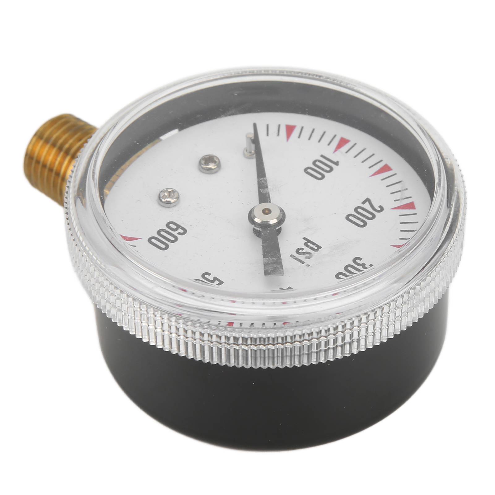 Y50 Radial-manometer 0–600 Psi Mit 1/4-zoll-npt-messinganschluss Zur Druckmessung