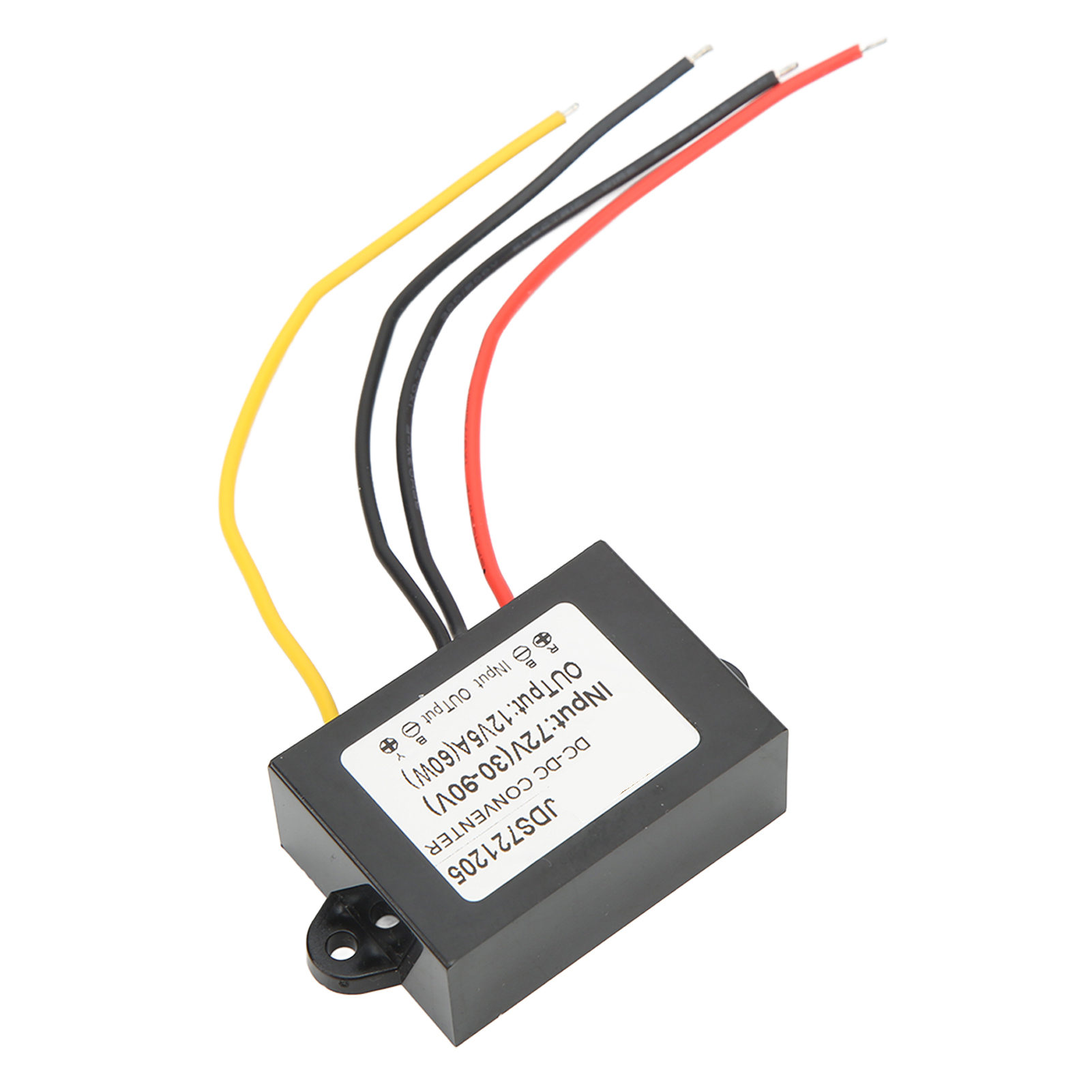 Dc-abwärtswandlermodul Mit Kabel, Spannungswandlerplatine, 72 V Auf 12 V, 5 A, Ip67 Wasserdicht