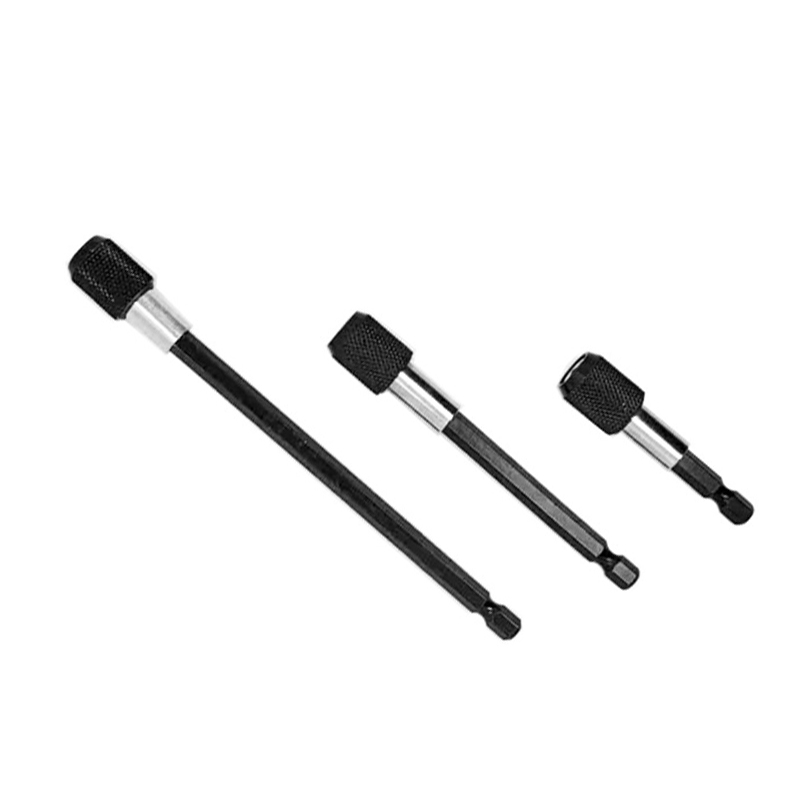 Magnetischer Verlängerungsfutteradapter Mit Sechskantschaft (60, 100, 150 Mm), Selbstsichernd, Aus Chrom-vanadium-stahl, 3-teilig