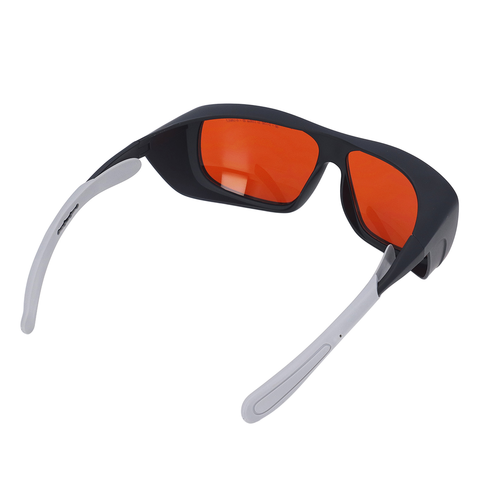 Laserschutzbrille 180–540 Nm 750–1100 Nm Schnelle Lichtreaktion Pc Laserschutzbrille Schwarz