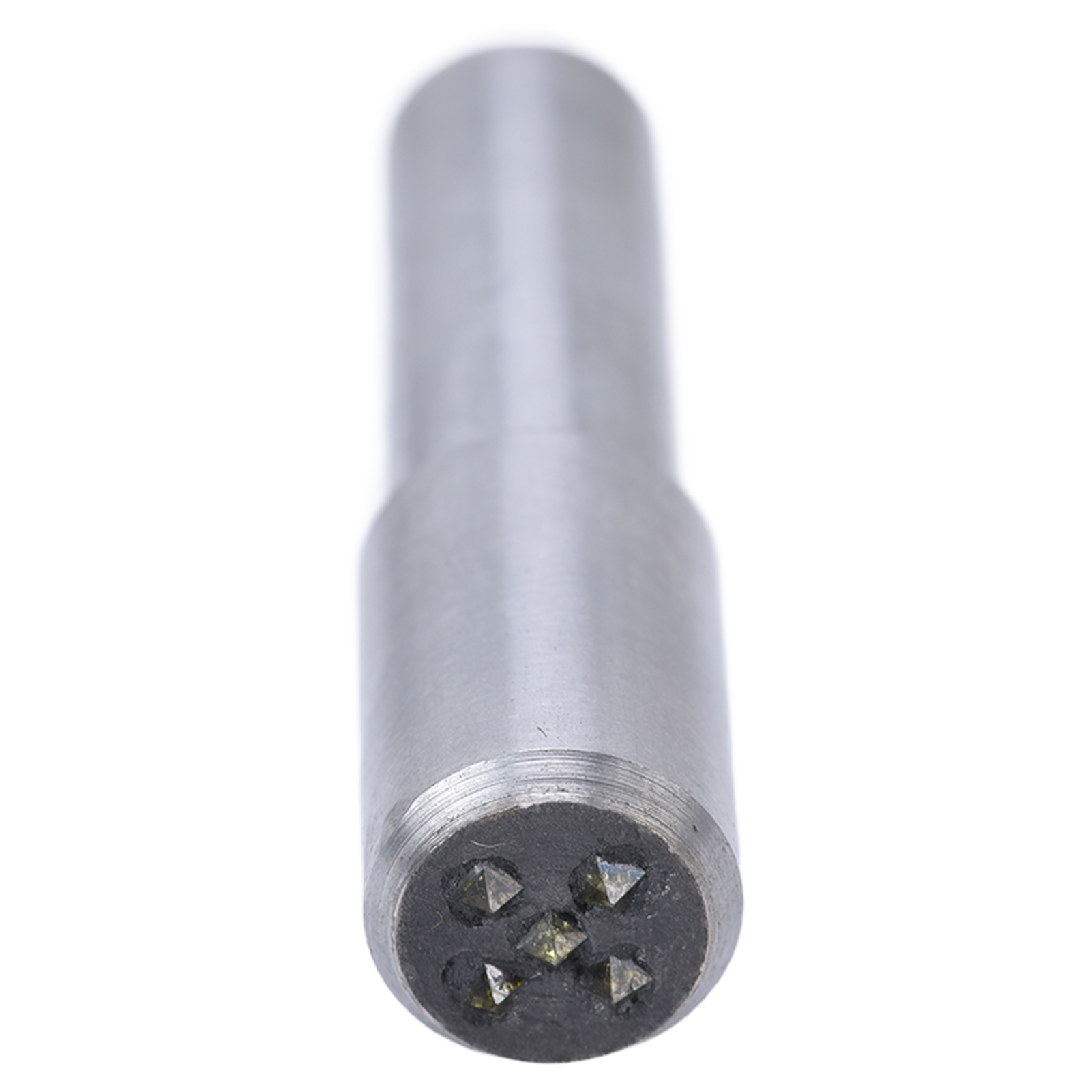 Quadratischer 5-punkt-diamantabrichtstift Mit 10-mm-schaft Aus Kohlenstoffstahl