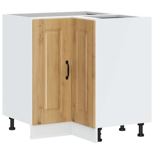vidaXL Küchen-Eckunterschrank Kalmar Artisan-Eiche Holzwerkstoff 853516