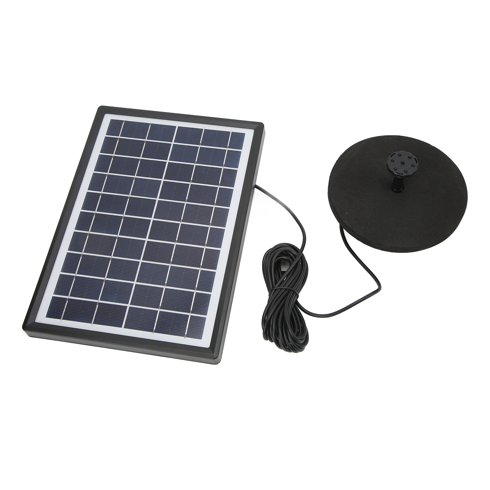 Solar-wasserbrunnenpumpe, Mikro-split-typ, Abs, Wasserstandsüberwachung, Solarbetriebener Brunnen Für Gartenbrunnen, Dc 8 V