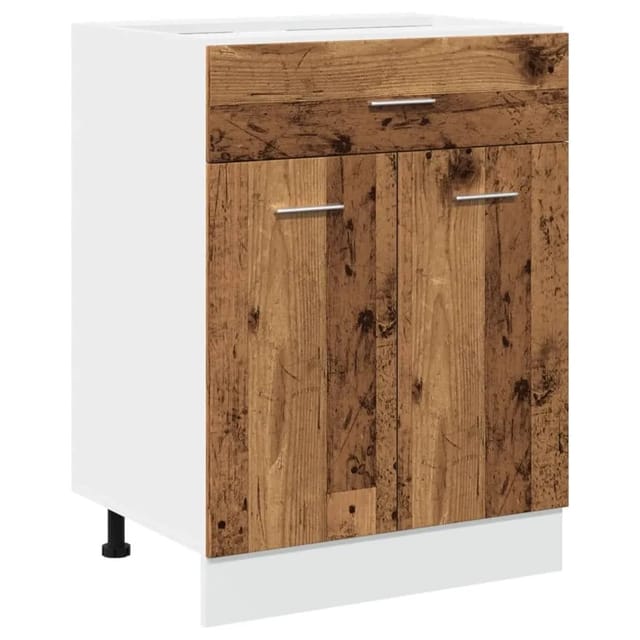 vidaXL Unterschrank Lyon Altholz-Optik 60x46x81,5 cm Holzwerkstoff 856089