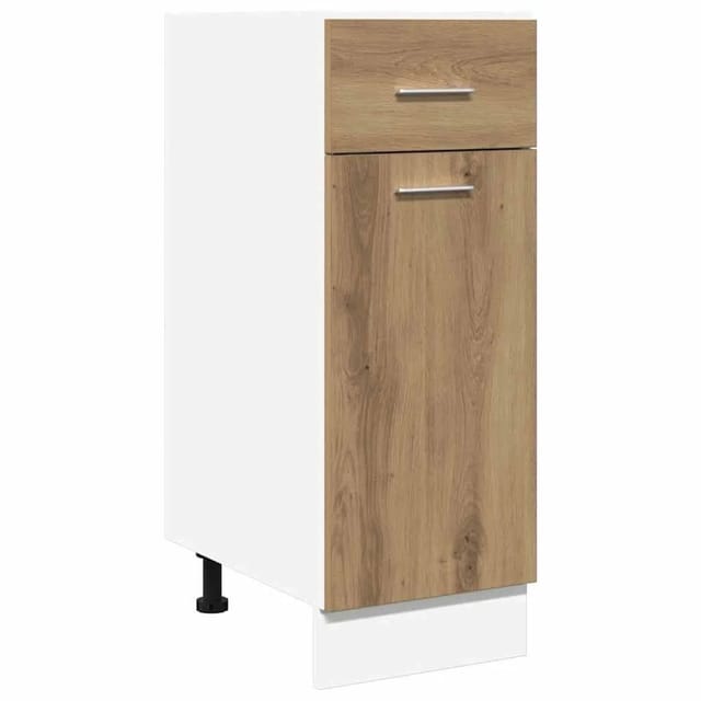 vidaXL Schubunterschrank Lyon Artisan-Eiche 30x46x81,5 cm Holzwerkstoff 856081