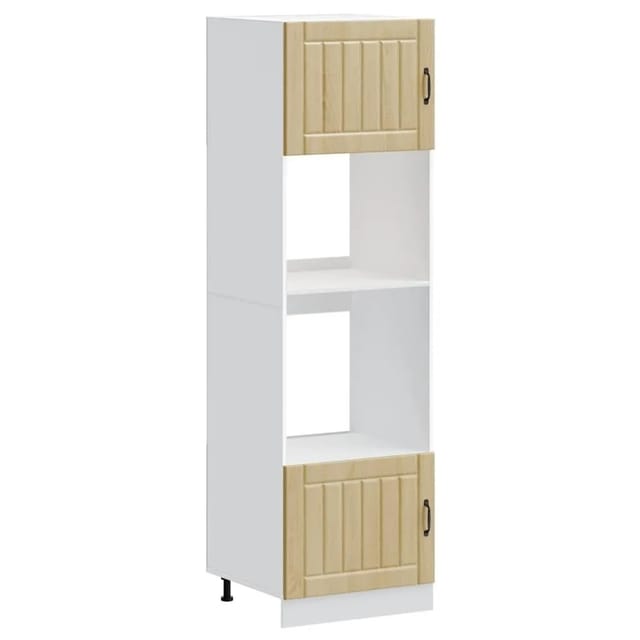 vidaXL Herdumbauschränke 2 Stk Lucca Sonoma-Eiche Holzwerkstoff 3315044