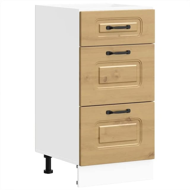 vidaXL Küchenunterschrank Kalmar Artisan-Eiche Holzwerkstoff 854249