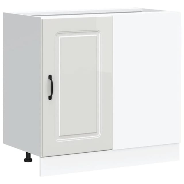 vidaXL Küchenunterschrank Kalmar Hochglanz-Weiß Holzwerkstoff 854320