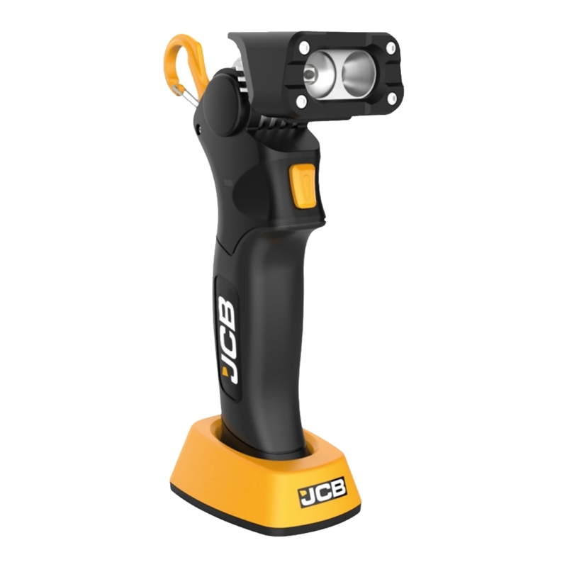 Jcb Akku Inspektionslampe 1000 Lm Kompakt Drehbar Magnet Usb-c Ip65