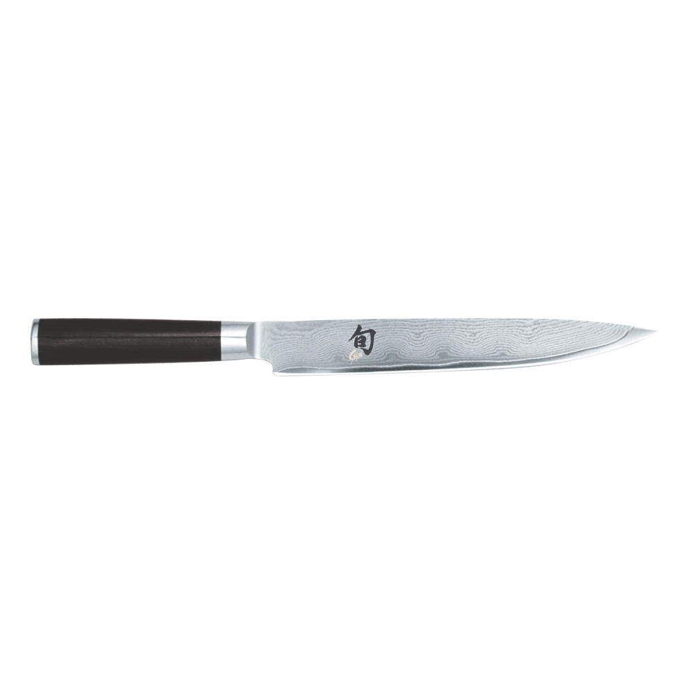 Kai Shun Classic Schinkenmesser, Messer, Fleischmesser, Damastmesser, Küchenmesser, 23 Cm, Dm-0704