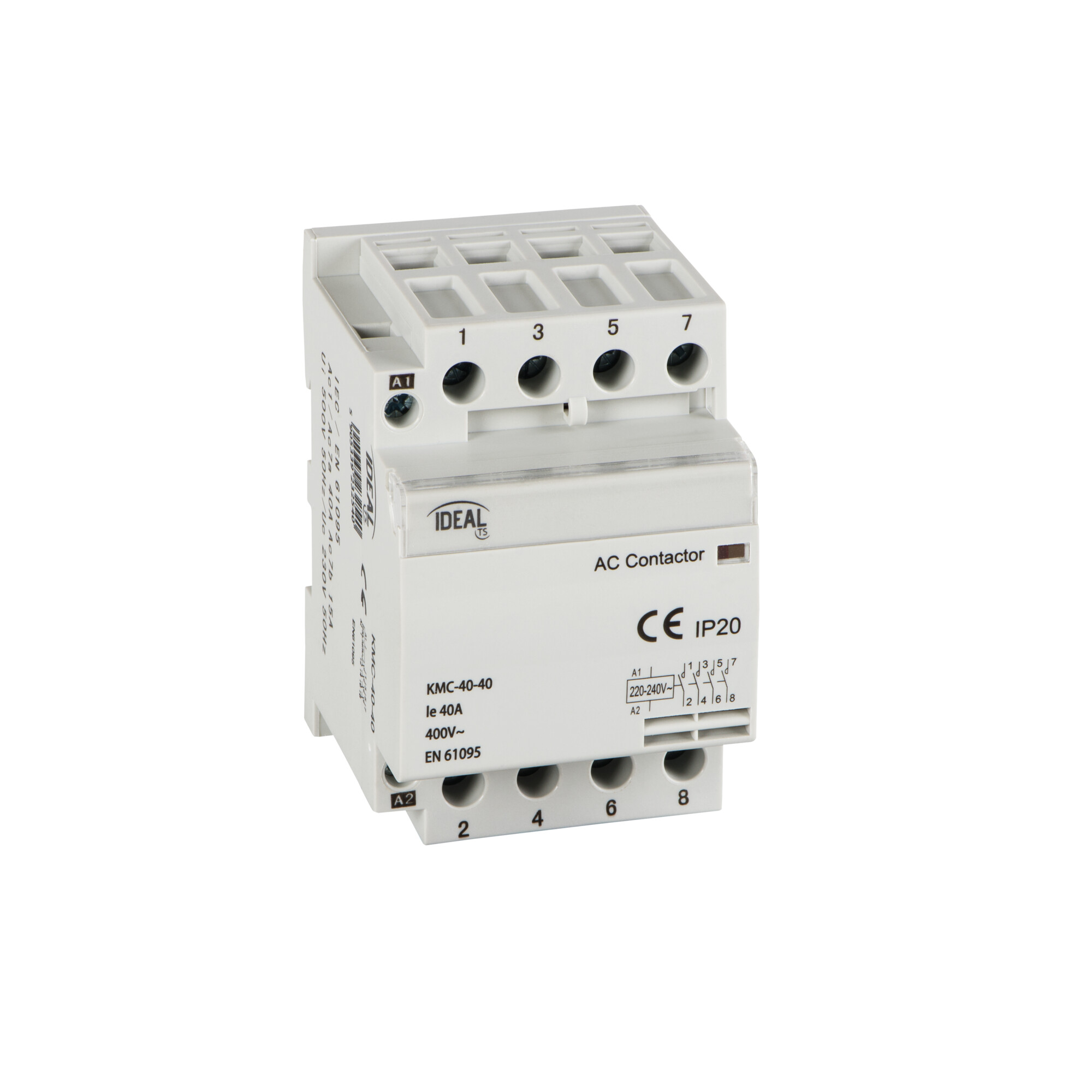 Kmc 40a 230v 4no Ideal Schütz