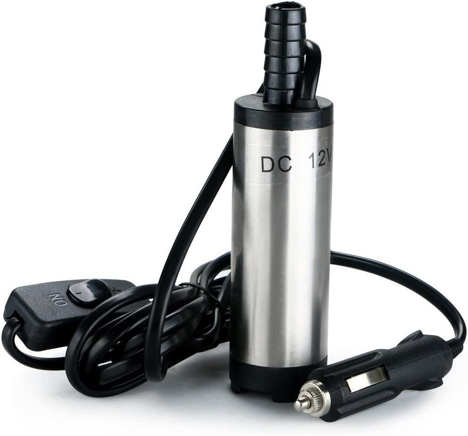 12v Pompe Carburant, Pompe Vidange Eau (huile, Diesel Voiture De Transfert Ou Ravitaillement) Pour Auto Camping-car, Caravane, Grand Engin Et Les Applications Marines & Speedboat