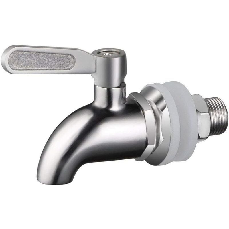 Robinet De Tonneau,distributeur De Boissons,robinet Pour Tonneau De Bière, Robinet Pour Vin - En Acier Inoxydable Etaille De 16mm